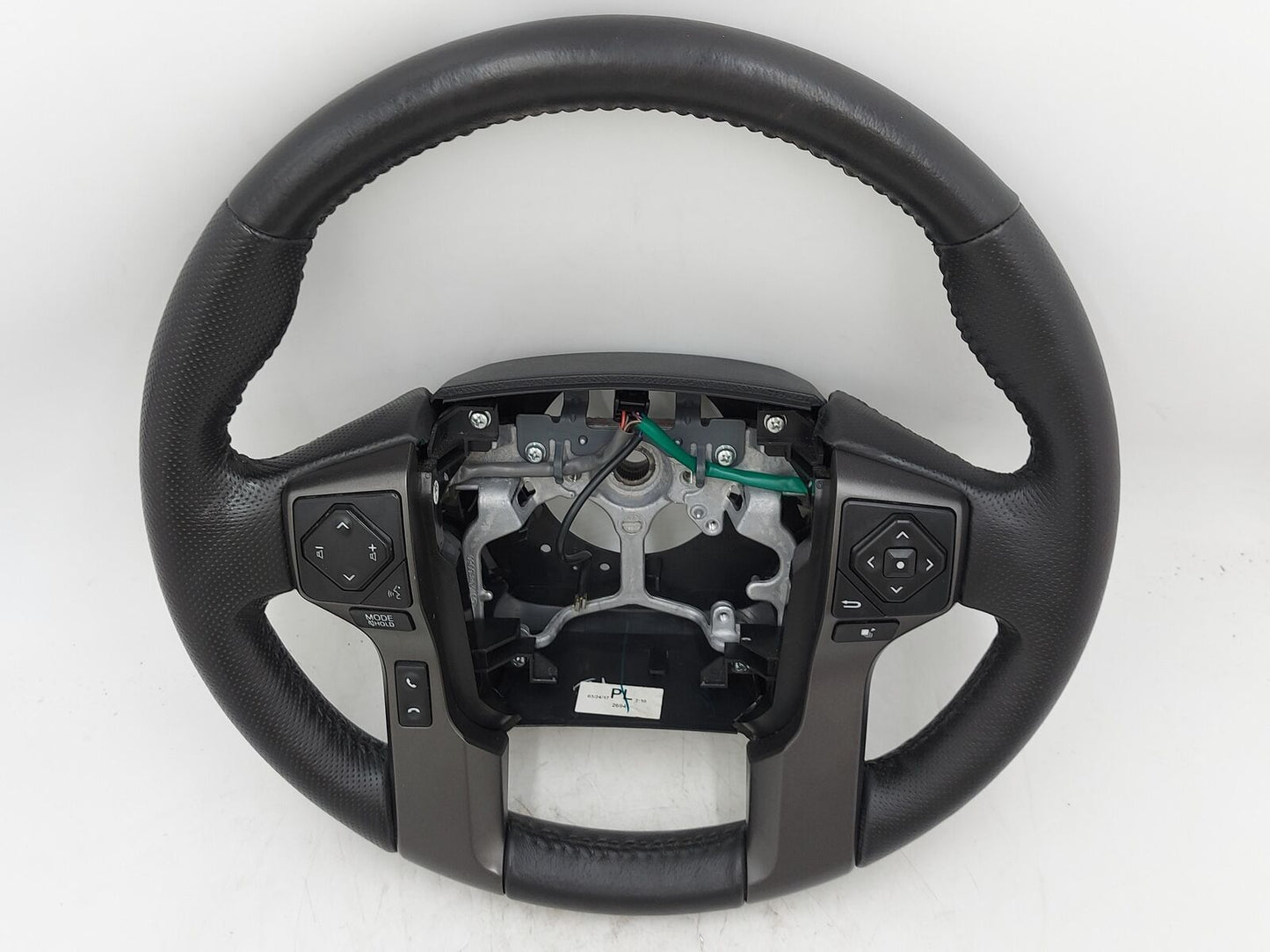 16-22 Toyota Tacoma Crew Cab Steering Wheel Black Leather Limited TRD PRO *notes