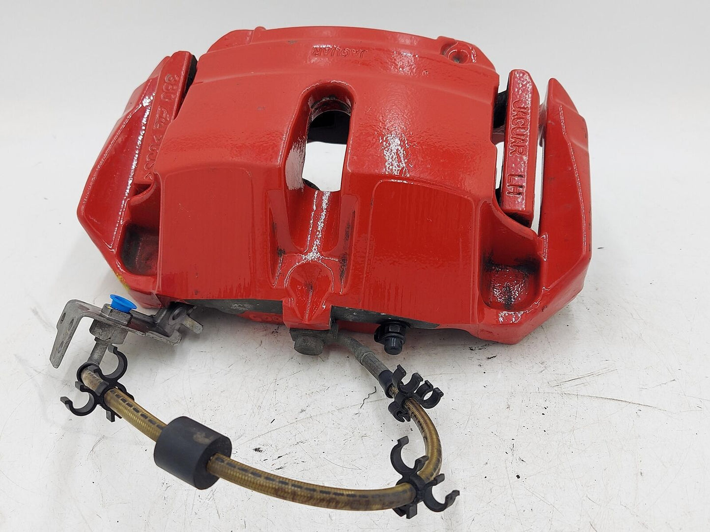 14-20 JAGUAR F-TYPE Front LH Left Caliper Red 53K KM'S