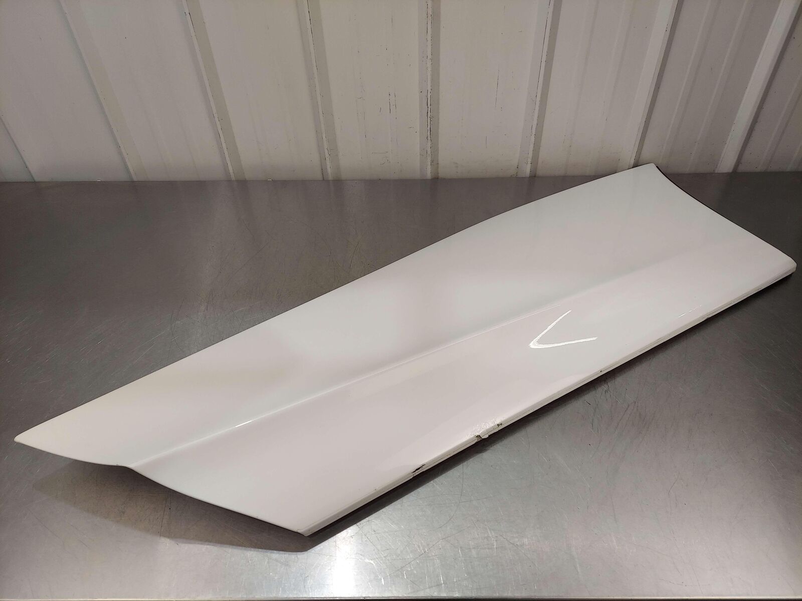 2017 MCLAREN 570S RIGHT DOOR LOWER OUTER SHELL SKIN PANEL SILICA WHITE MSO *NOTE