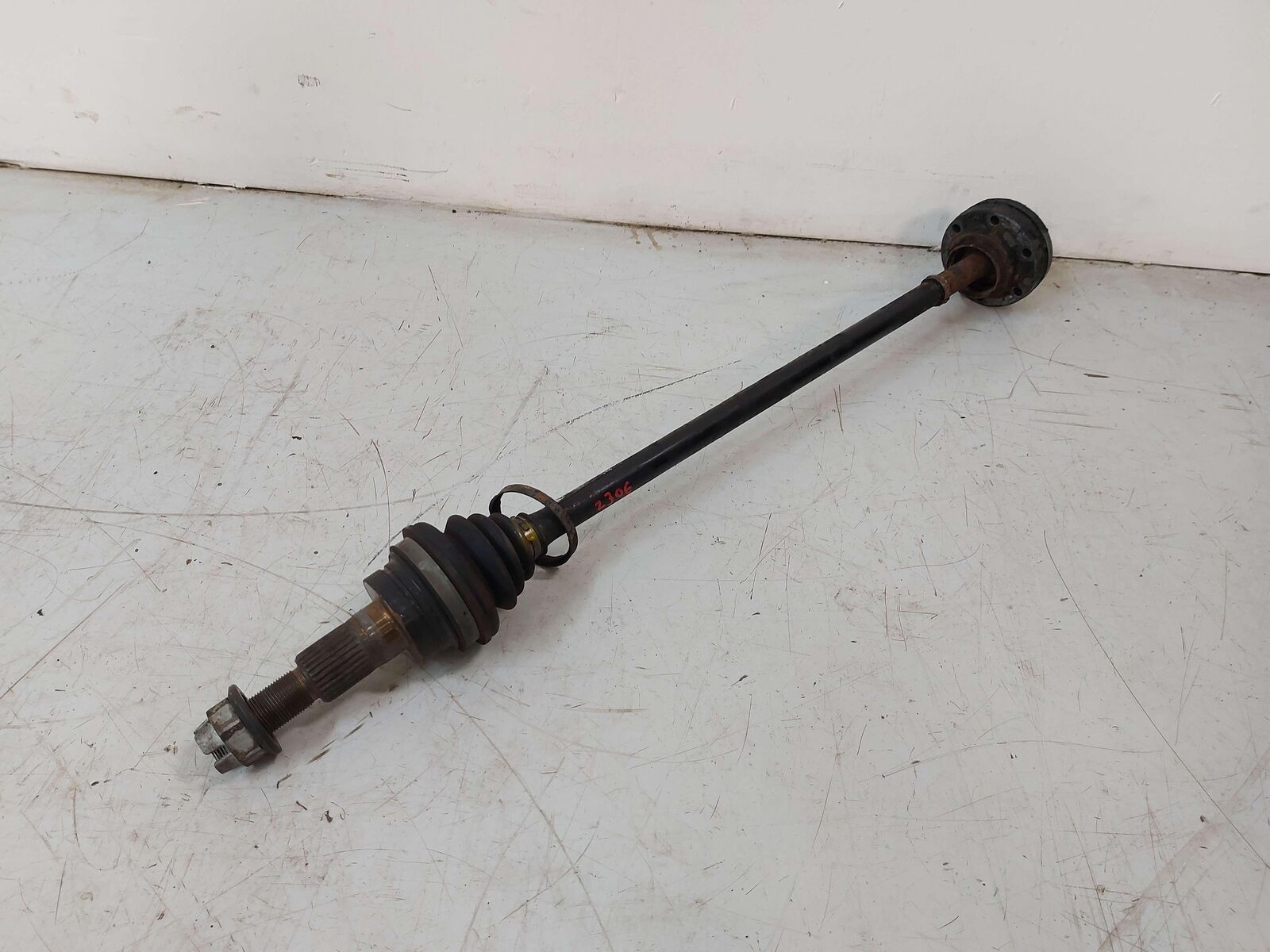 06-13 Porsche 911 997 Turbo Coupe Front Left AXLE SHAFT 99734903801