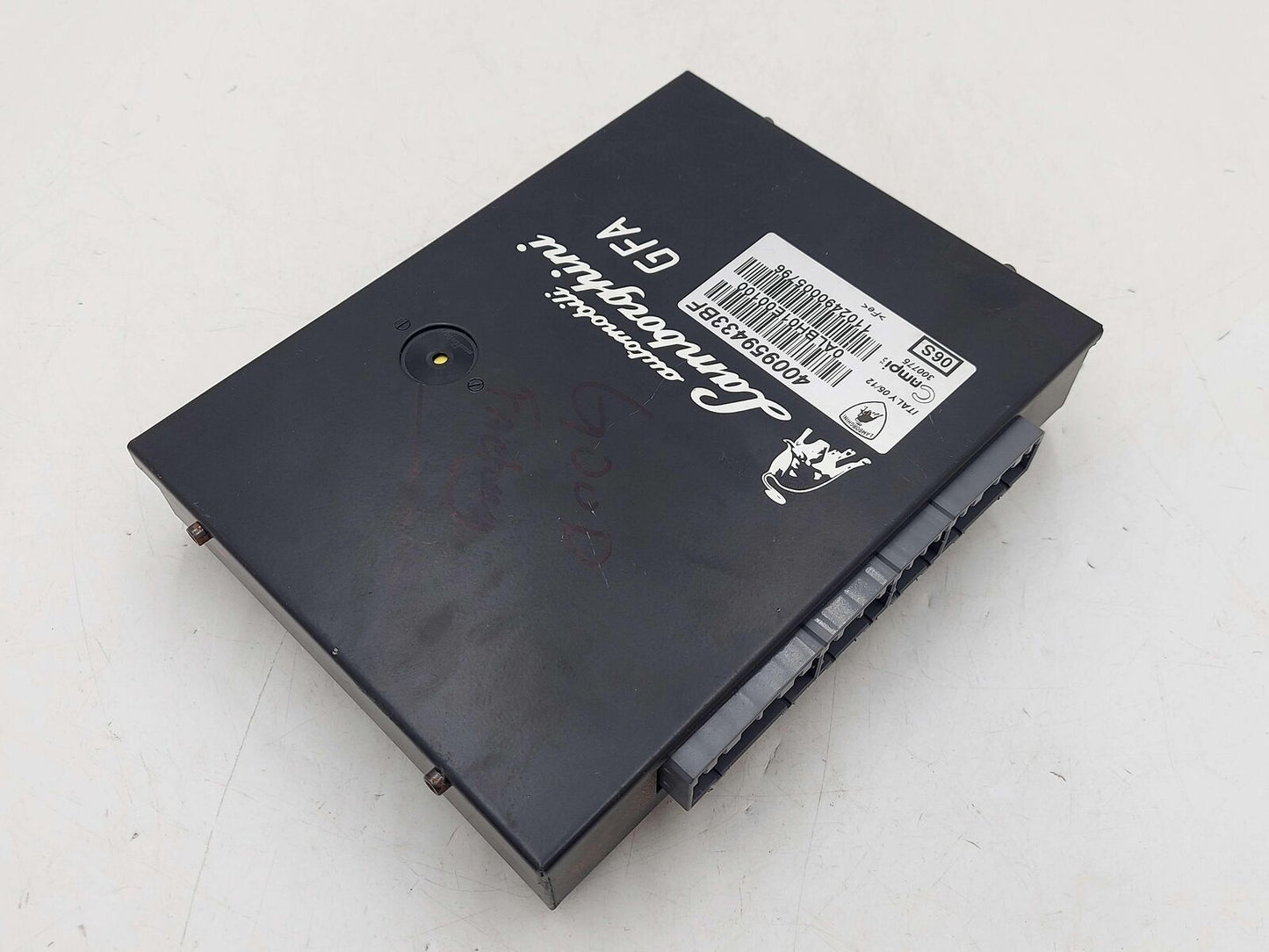 2013 Lamborghini Gallardo GFA Control Module Unit 400959433BF