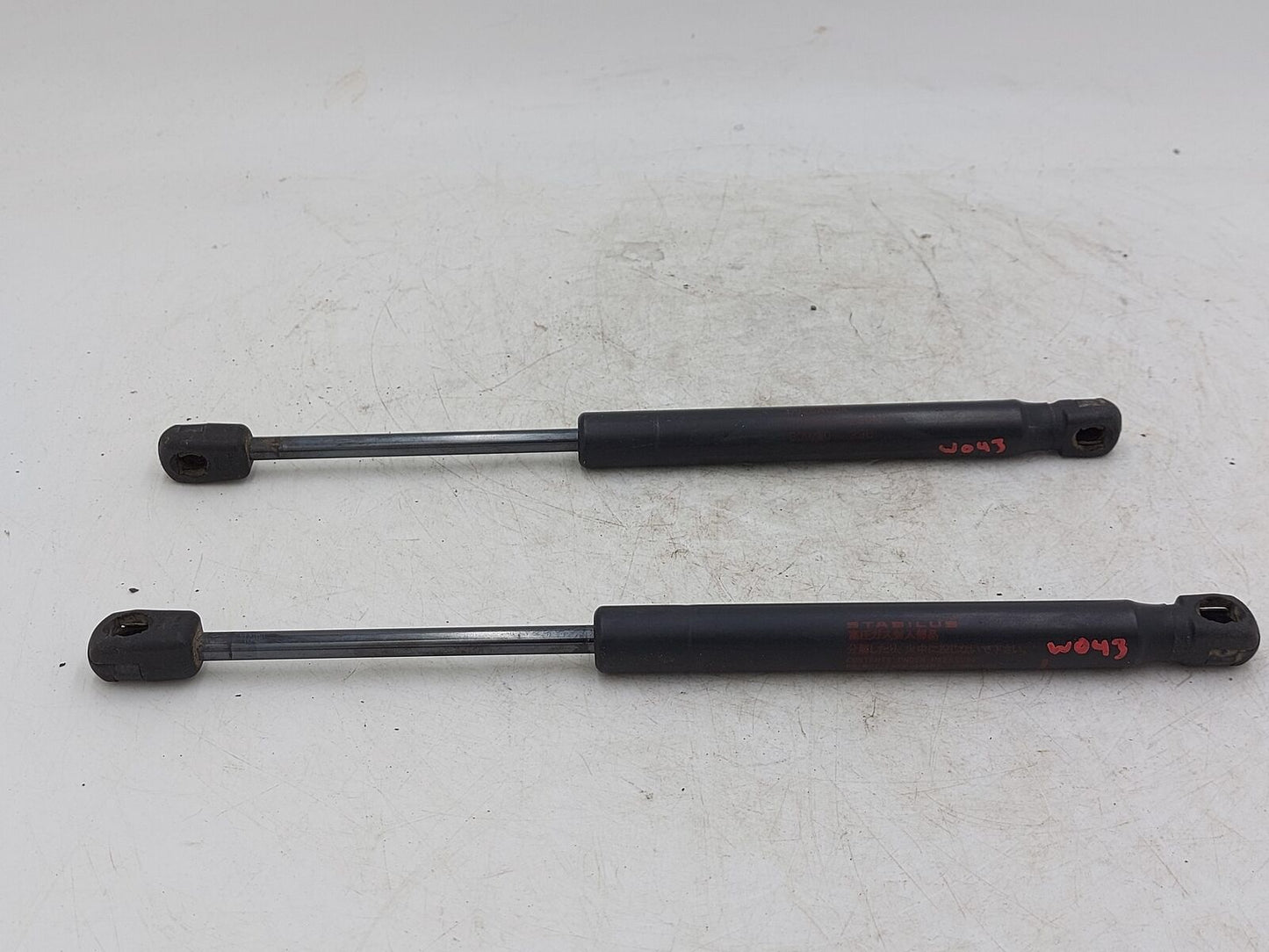 2011 Mitsubishi Lancer Evolution Evo X MR 4B11 Hatch Support Struts Shocks Pair