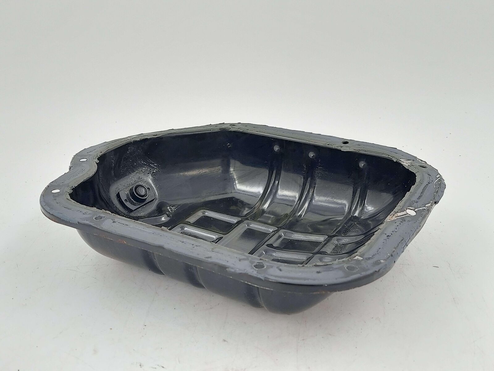 13-16 NISSAN PATHFINDER 3.5L LOWER ENGINE MOTOR OIL PAN 11110JA10D *DENTED LIP*