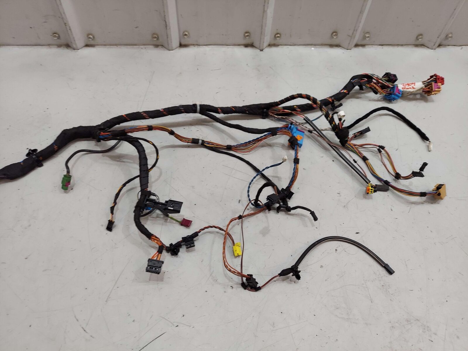 2014 PORSCHE 911 991 GT3 3.8L DASH WIRE HARNESS 991612501Z1 991612501