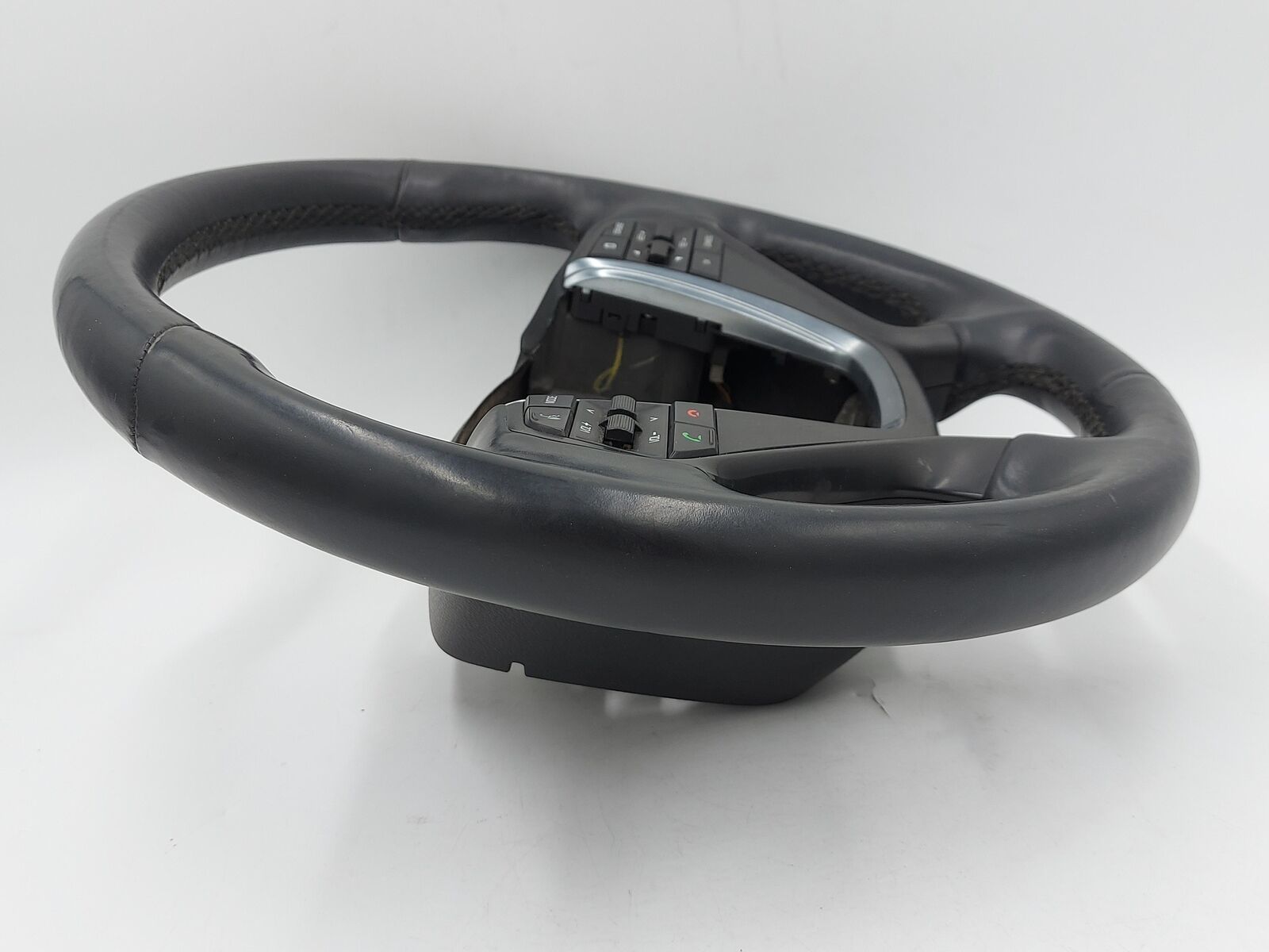 15-17 Hyundai Sonata Steering Wheel Black Leather Heated 627397200C *Notes* SE