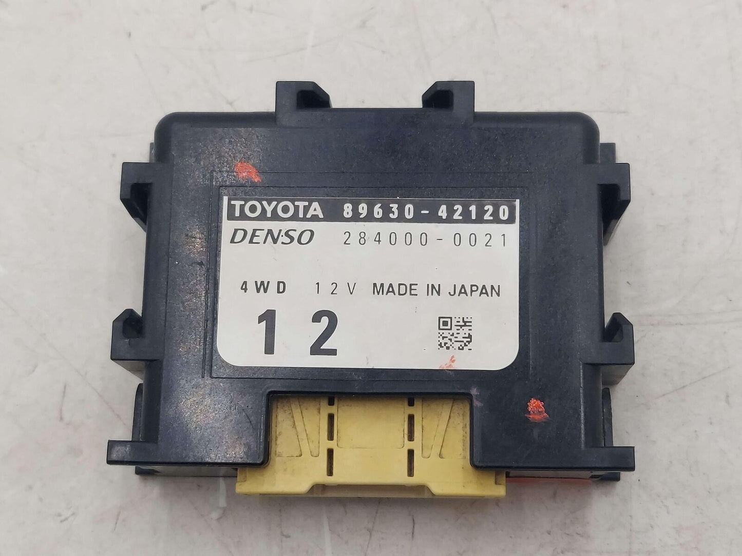 19-20 TOYOTA RAV-4 TRANSFER CASE CONTROL MODULE 89630-42120