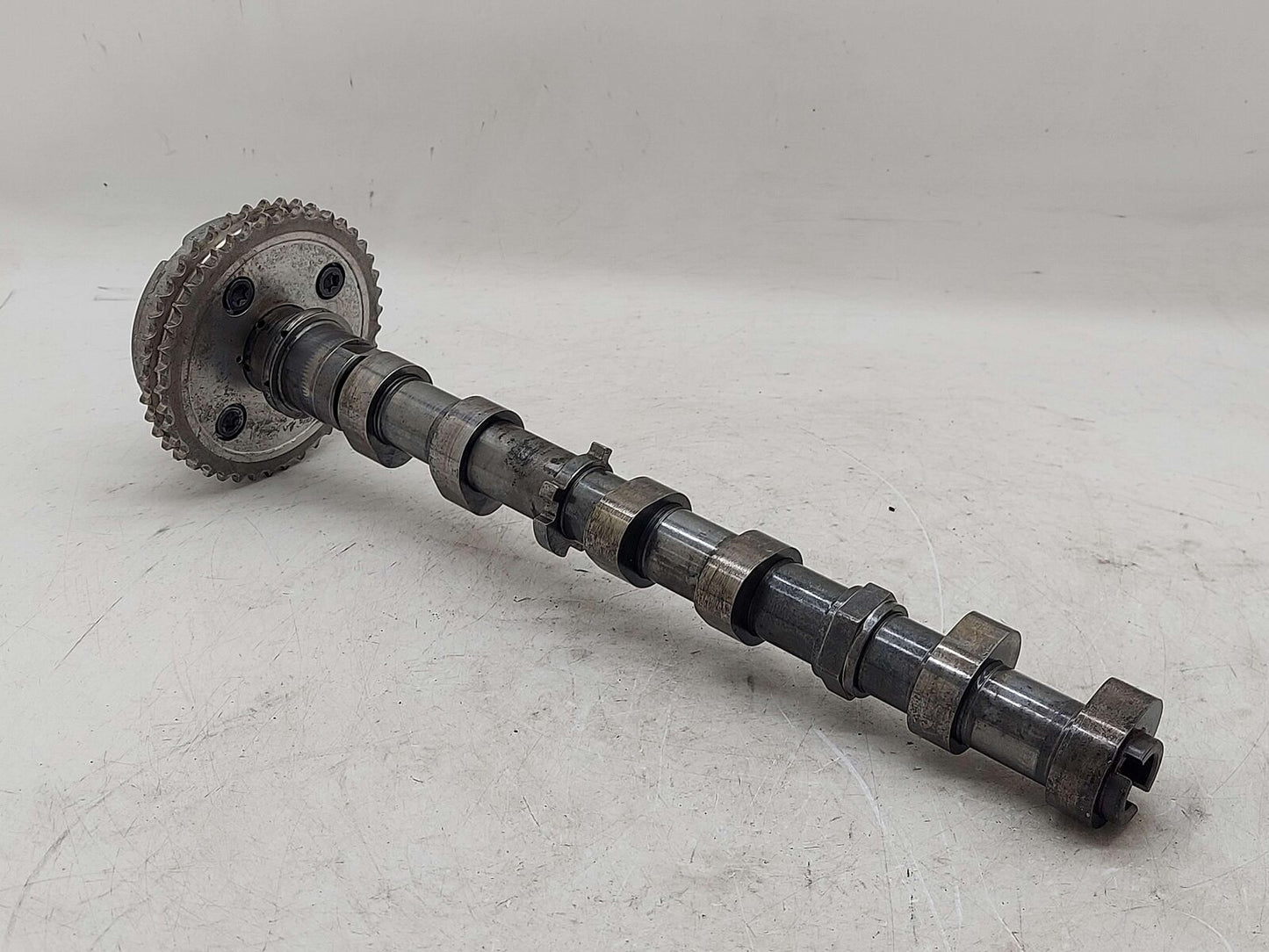 2014 PORSCHE 911 991 GT3 3.8L MA1.75 RIGHT EXHAUST CAMSHAFT W/ GEAR ADJUSTER