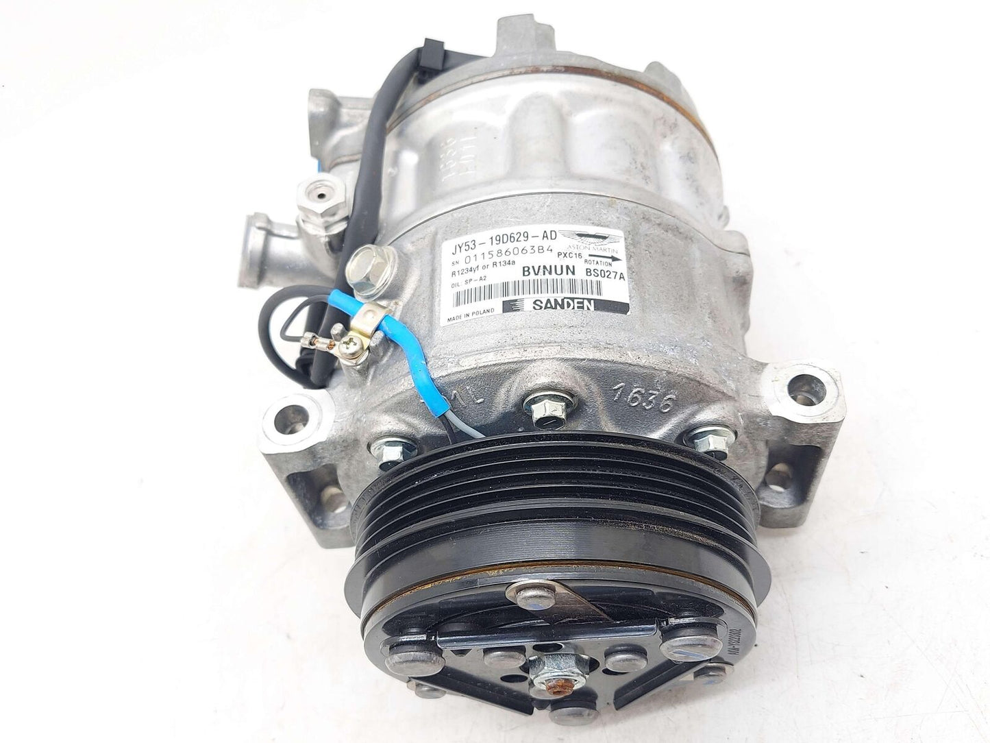 2024 ASTON MARTIN DB12 VOLANTE A/C AIR CONDITIONING COMPRESSOR 4.0L