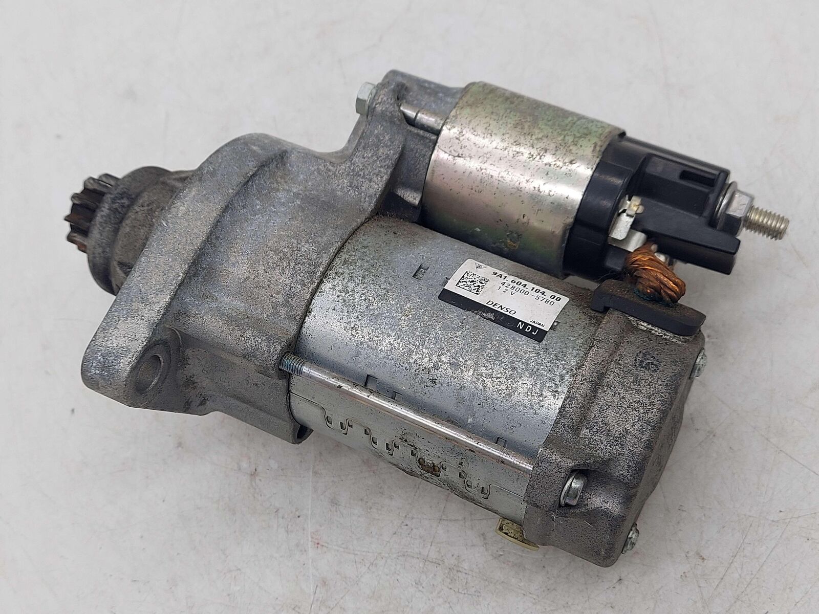 16 PORSCHE CAYMAN GT4 981 ENGINE MOTOR STARTER MOTOR 3.8L 9A160410400