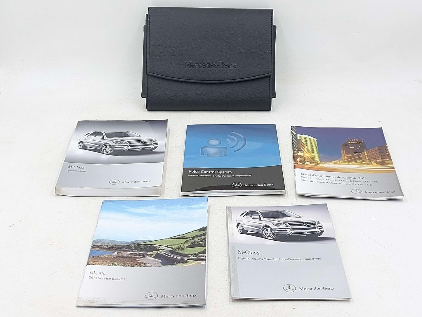 2015 MERCEDES GL63 AMG X166 OWNERS MANUAL W/ CASE *MINOR DISCOLORATION*