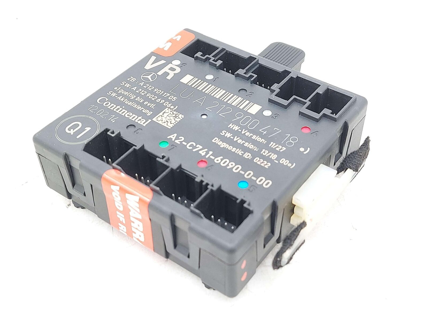 13-18 Mercedes W218 CLS63S AMG FRONT RIGHT DOOR CONTROL MODULE A2129004718