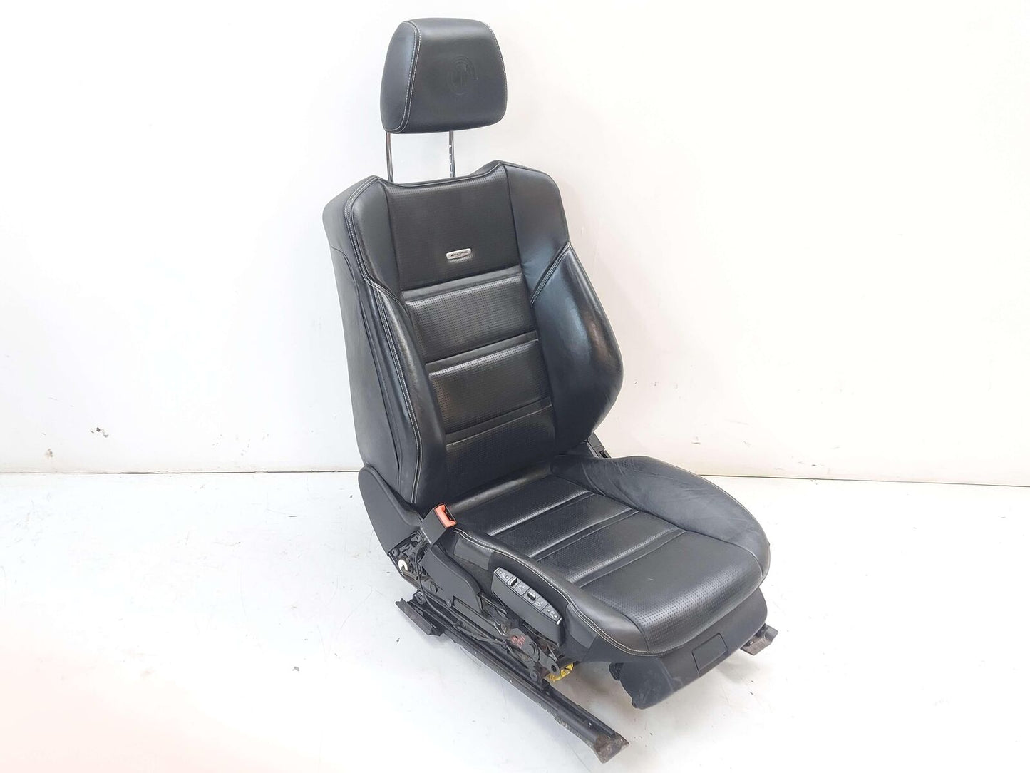 12-18 Mercedes W218 CLS63S AMG FRONT SEAT LEFT RIGHT SET BLACK NAPPA LEATHER