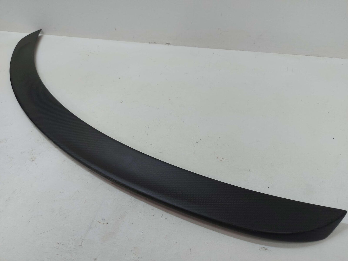 2013 TESLA S REAR SPOILER CARBON FIBER OEM TESLA 1023179-00-B