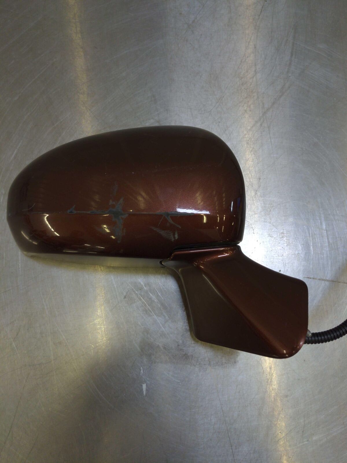 FITS 09 TOYOTA VENZA Door Mirror Right Brown Gouge In Paint See Pics 57k