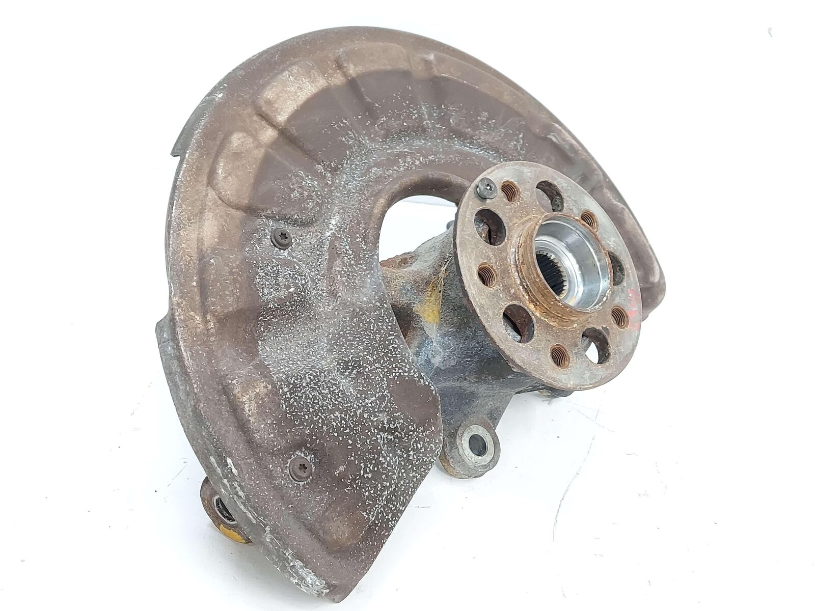 14-18 Mercedes W218 CLS63S AMG FRONT LEFT SPINDLE KNUCKLE HUB 2183320500