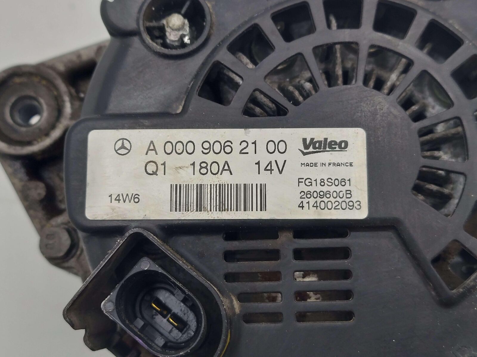 12-18 Mercedes W218 CLS63S AMG ALTERNATOR 5.5L A0009062100