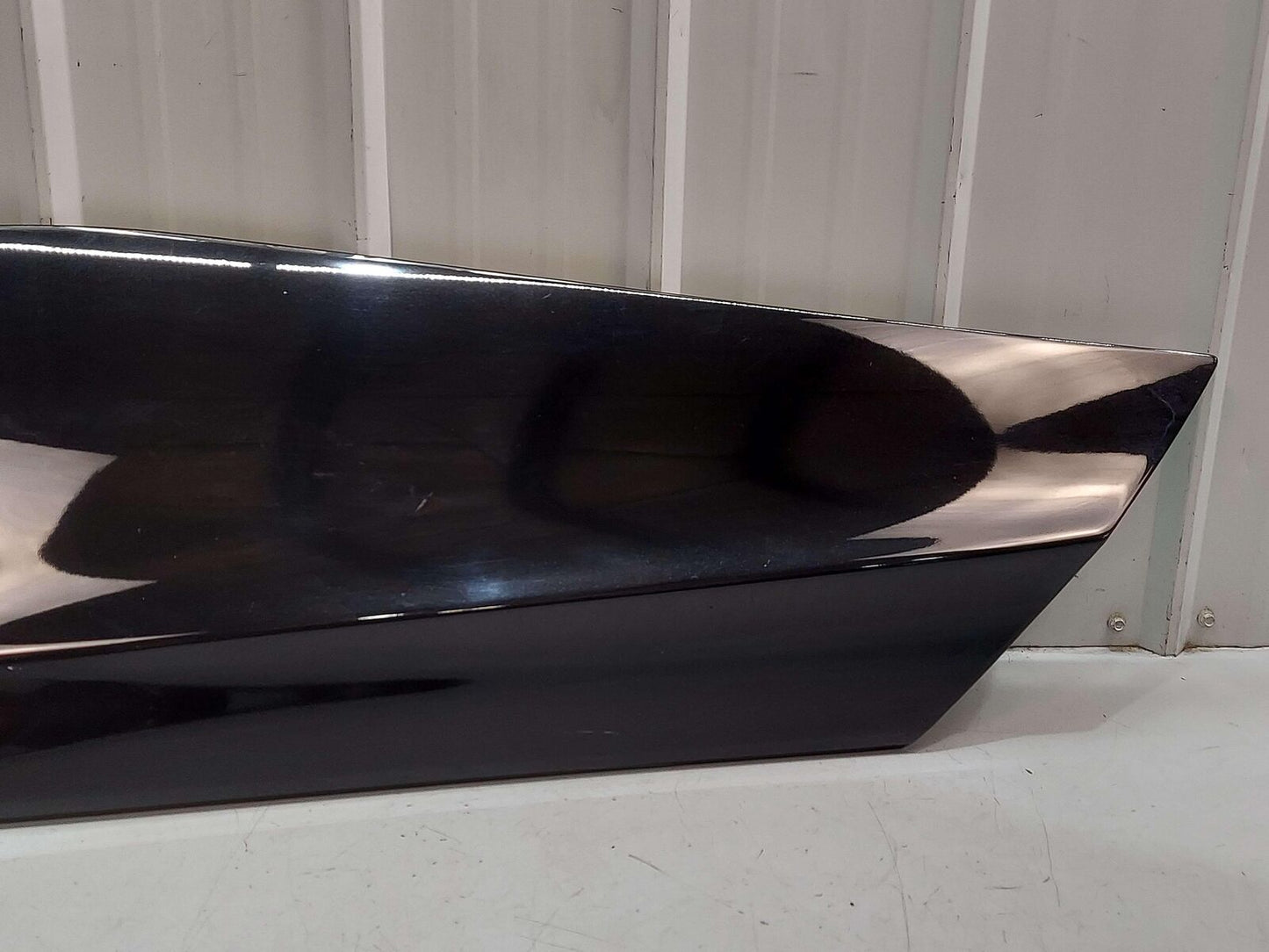 2016 MCLAREN 540C LEFT LOWER OUTER DOOR SHELL SKIN BLADE ONYX BLACK *NOTE