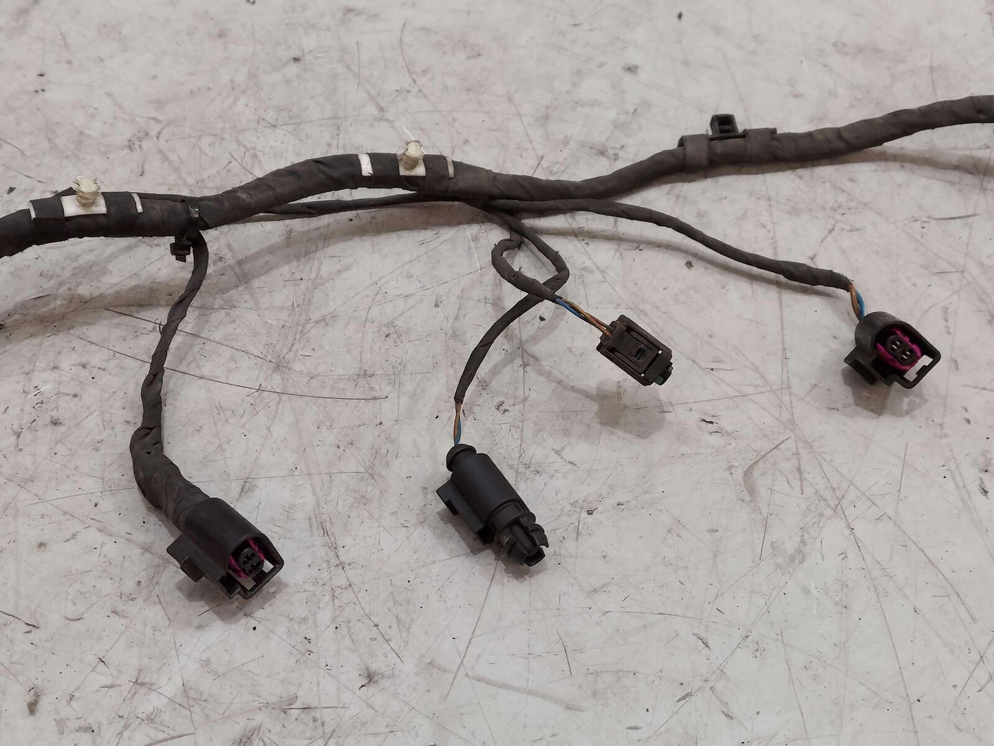 2012 AUDI R8 FRONT SECTION OF BODY WIRE WIRING HARNESS *CUT AT FIREWALL*