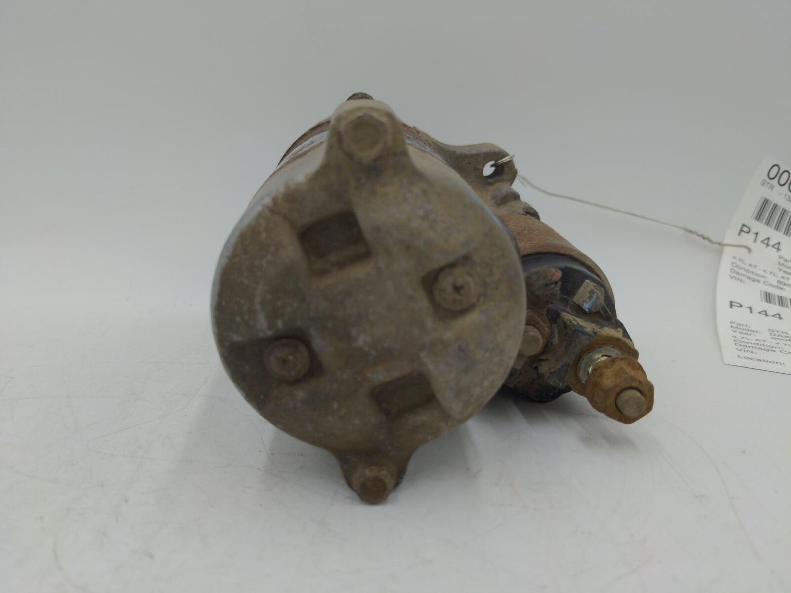 06 07 08 09 10 11 DODGE DAKOTA Starter Motor 04801256aa 89K KM'S 4.7L AT