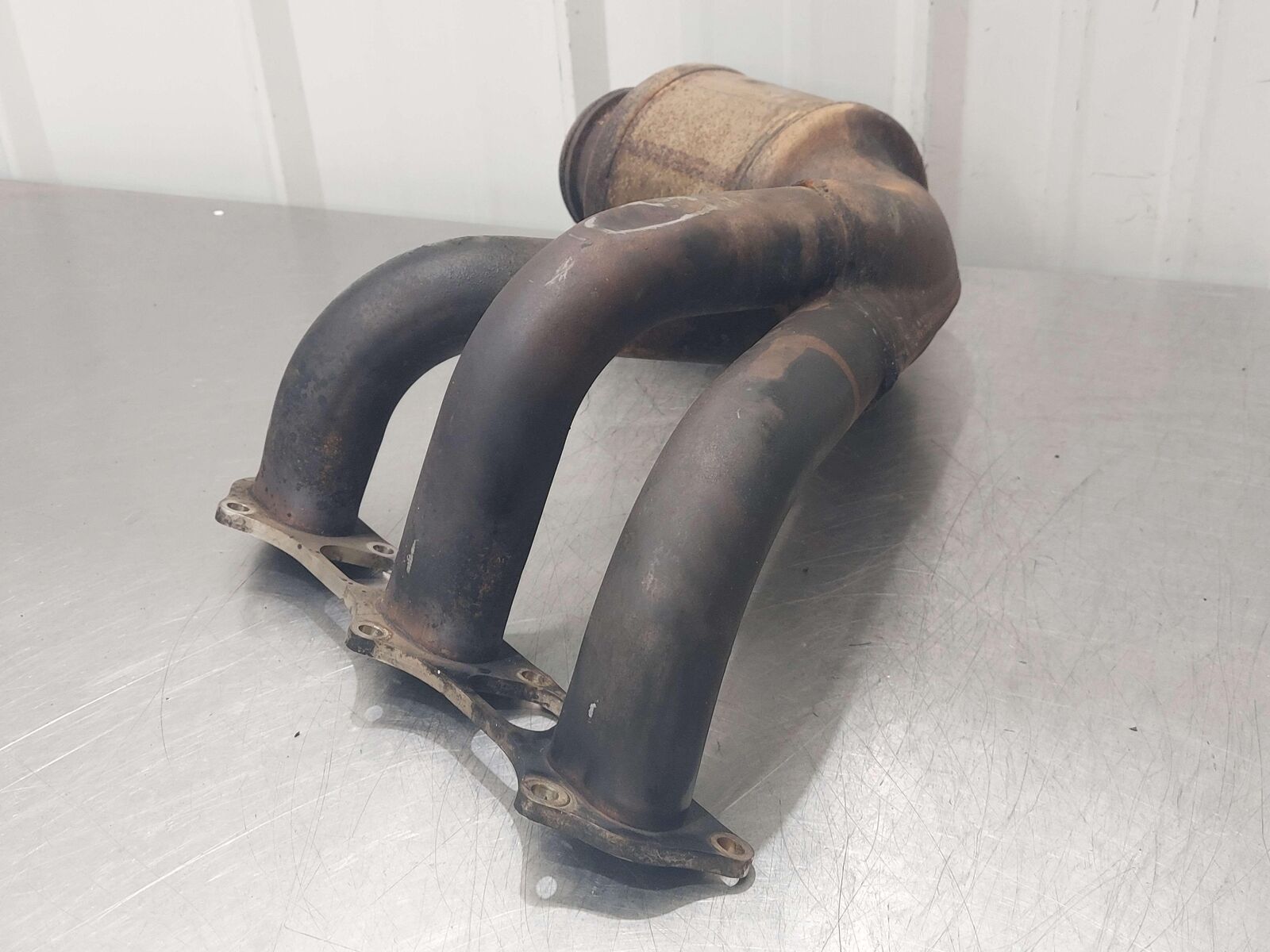 14-16 PORSCHE 911 991 GT3 3.8L MA1.75 RIGHT EXHAUST MANIFOLD 3.8L MA1.75 *NOTE