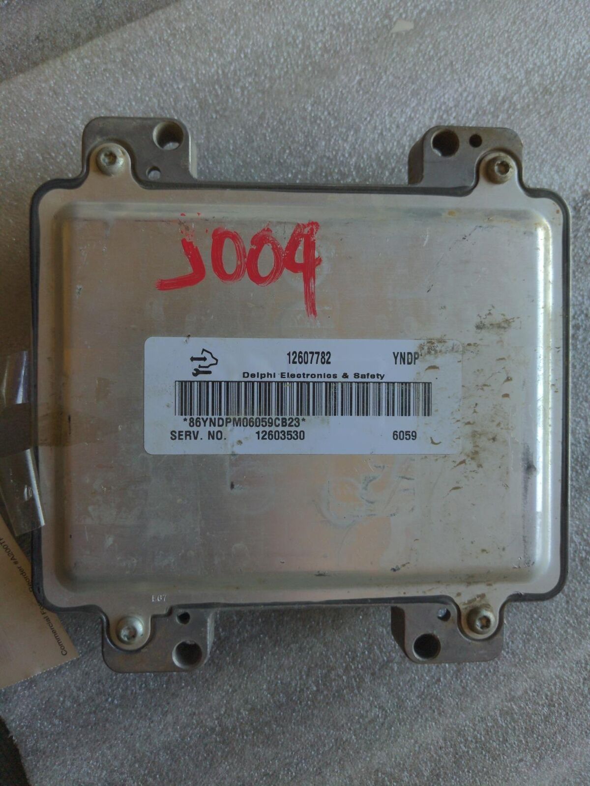 06 08 CADILLAC STS Engine Computer Module ECM ECU 12607782 94k KM'S!