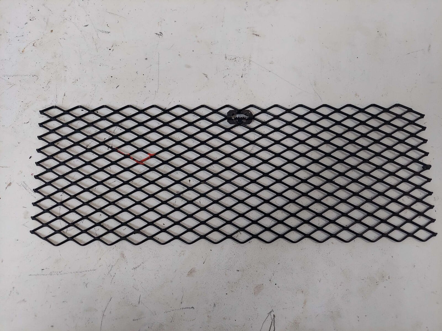 1999 Nissan Skyline Altia Bumper Mesh Grille Grill Insert Set Black *Bent Hole*