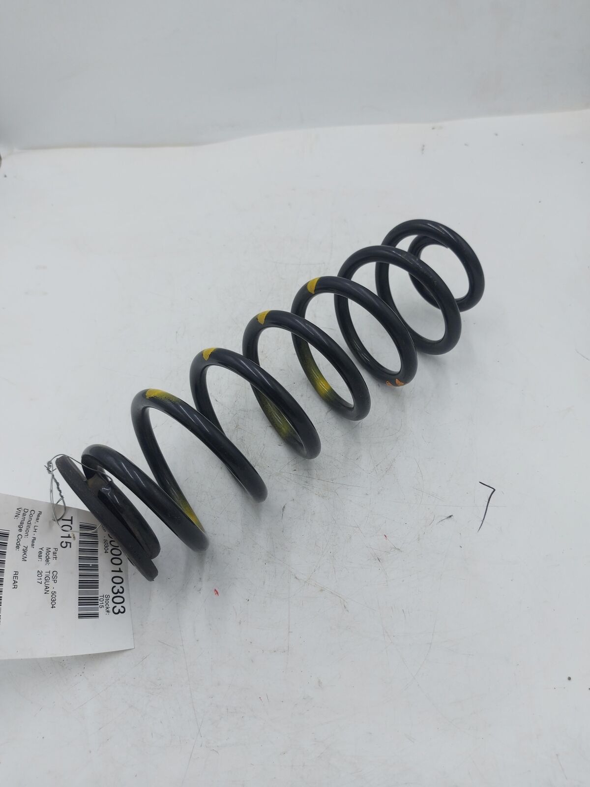 09-18 VW TIGUAN REAR LH LEFT Coil air Spring 79K KM'S