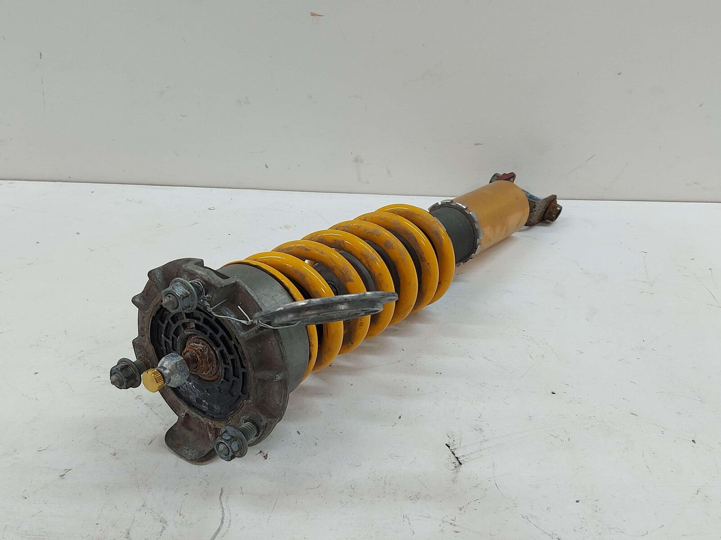 07-13 PORSCHE 911 997.1 TURBO REAR RIGHT STRUT OHLINS ADJUSTABLE COIL