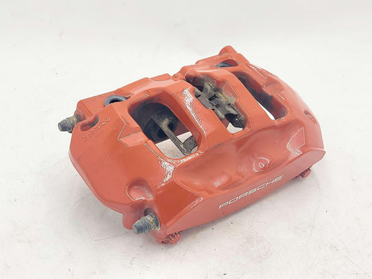 11-18 PORSCHE CAYENNE GTS 958 REAR RIGHT BRAKE CALIPER RED 7P5615404BA 7P0615424