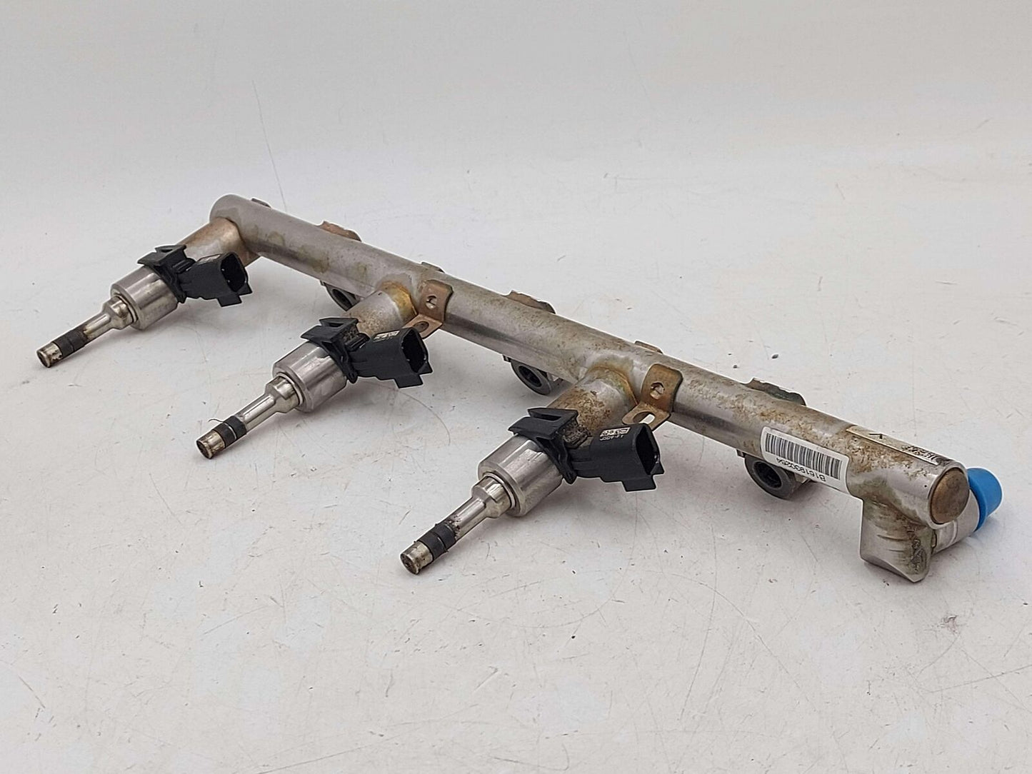 17-22 CADILLAC XT5 3.6L SET OF 6 INJECTORS W/ FUEL RAILS 12671078 12692884