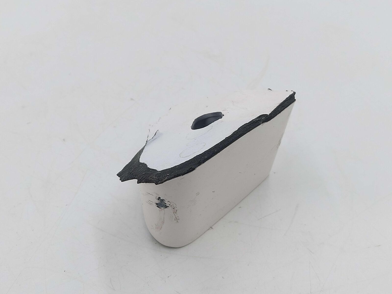 05-06 FORD GT GT40 SUPERCAR LH LEFT DOOR MIRROR WHITE HOUSING 1407653 OEM *NOTE*