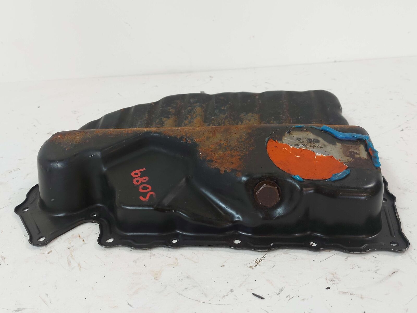 2013 VW GOLF GTI 2.0L LOWER ENGINE MOTOR OIL PAN 06J103600AG *RUSTED*