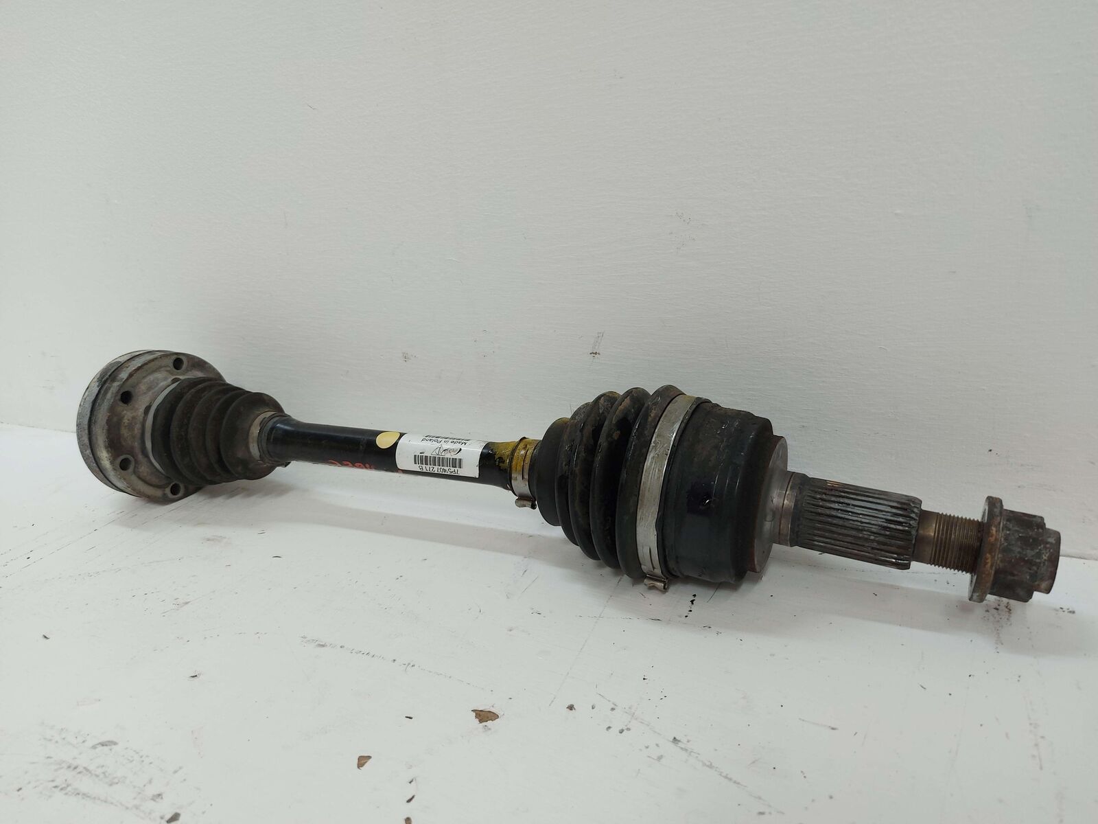 15-18 PORSCHE CAYENNE GTS 958 3.6L FRONT LEFT AXLE SHAFT 7P5407271B