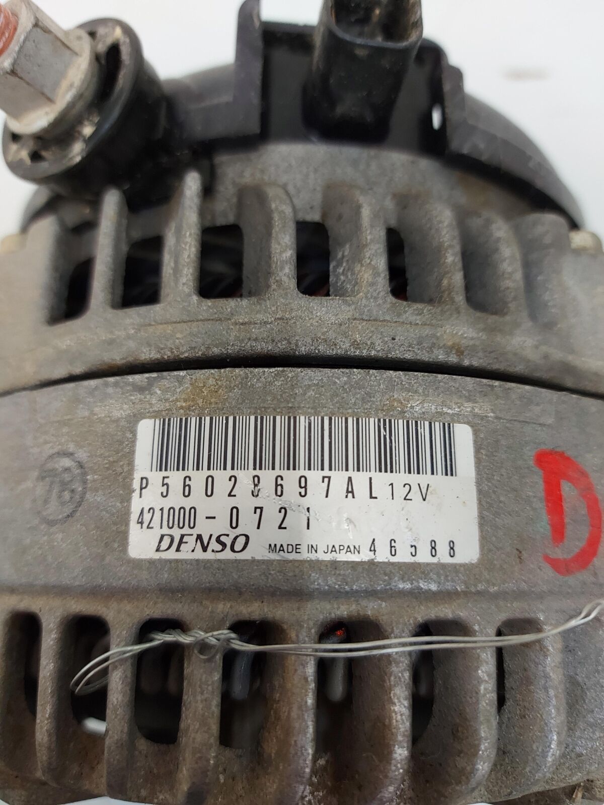 09 DODGE PICKUP 2500 Alternator P56028697AL 77K KM