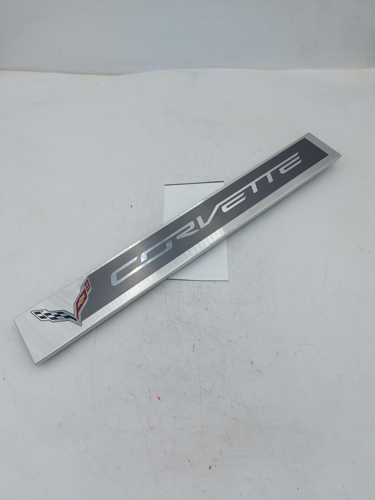 2014 Chevy Corvette C7 LH Left Scuff Sill Plate Type 1 Style 22789326