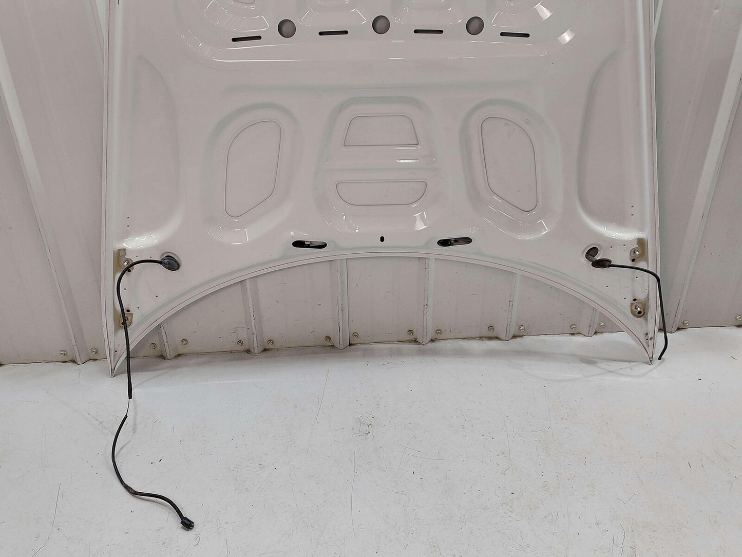 12-19 PORSCHE 911 991 GT3 FRONT HOOD PURE WHITE C9A *NOTE