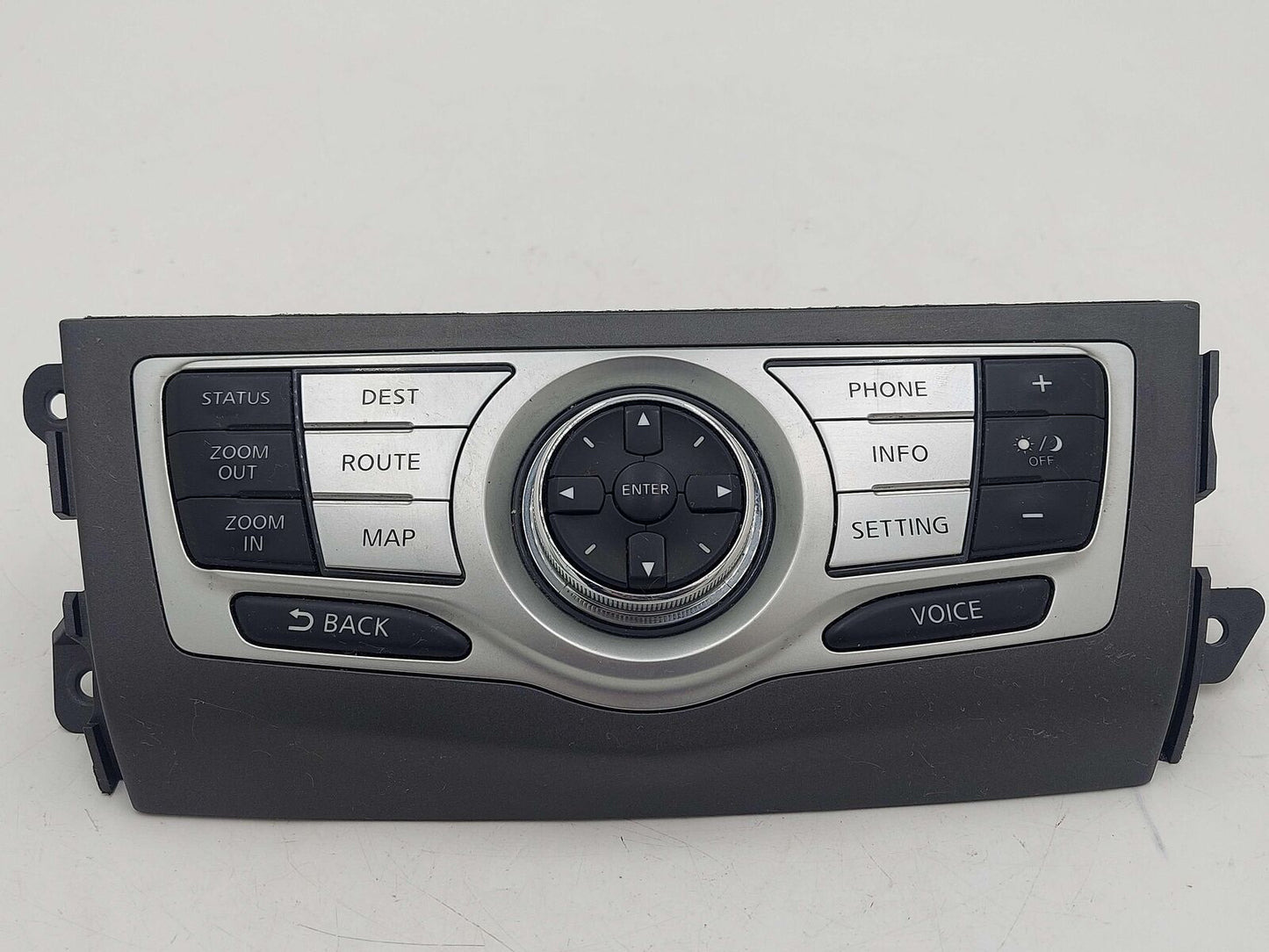 11-14 Nissan Murano Front Radio Color Navigation Receiver Controls 682701AA0A