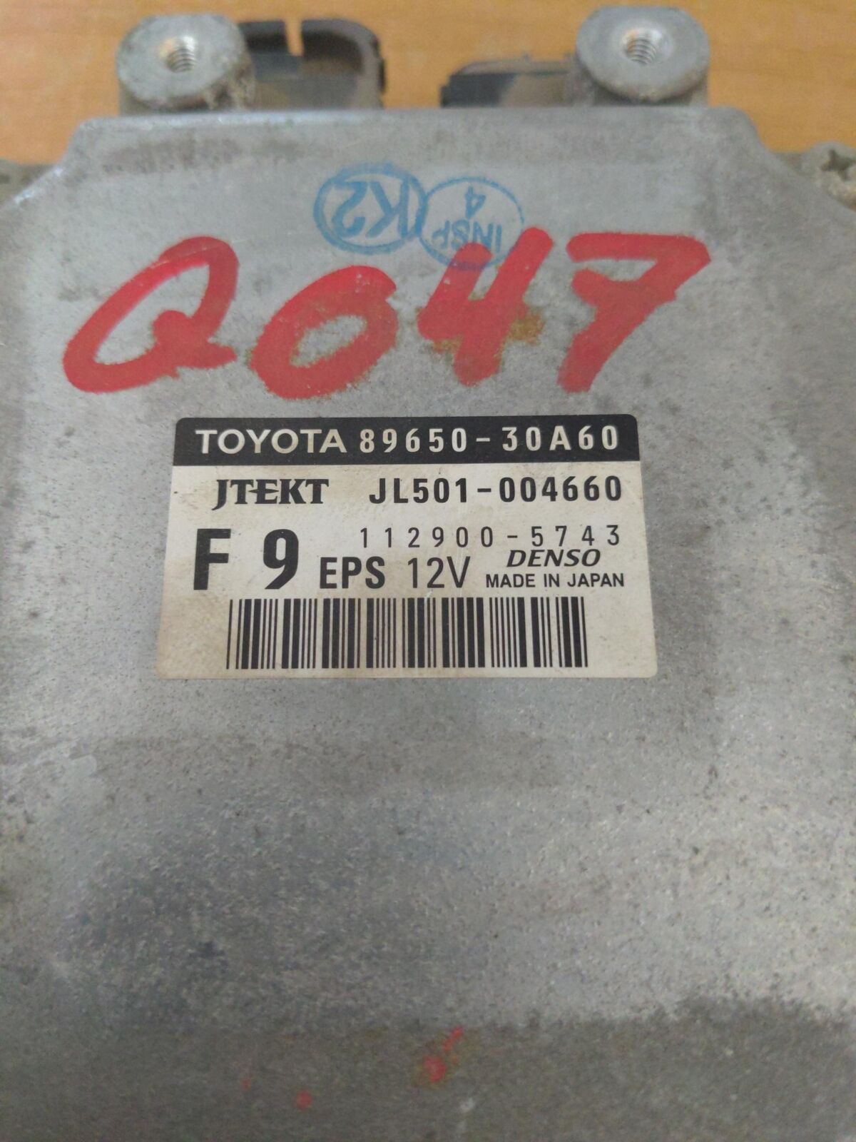 13 14 15 LEXUS GS350 8965030A60 STEERING ECU