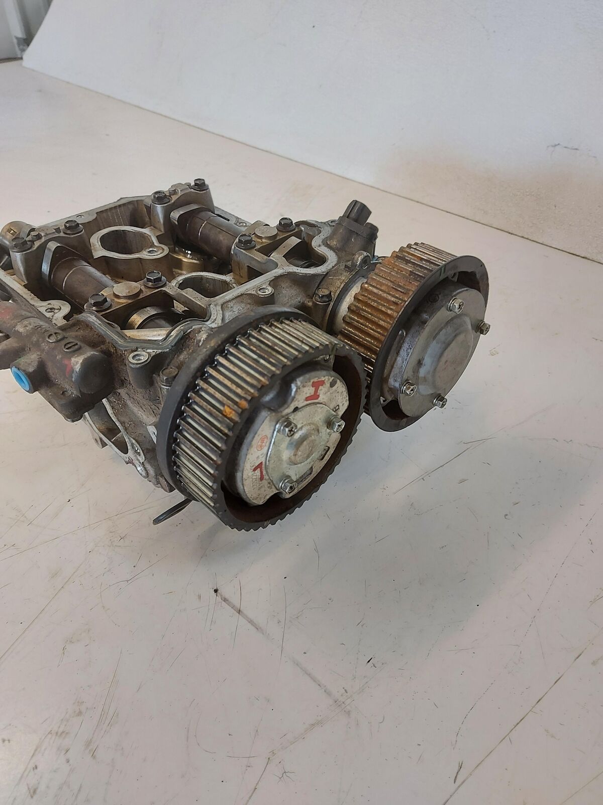 08 09 10 11 12 13 14 SUBARU IMPREZA WRX STI 2.5L TURBO MT Cylinder Head Lh