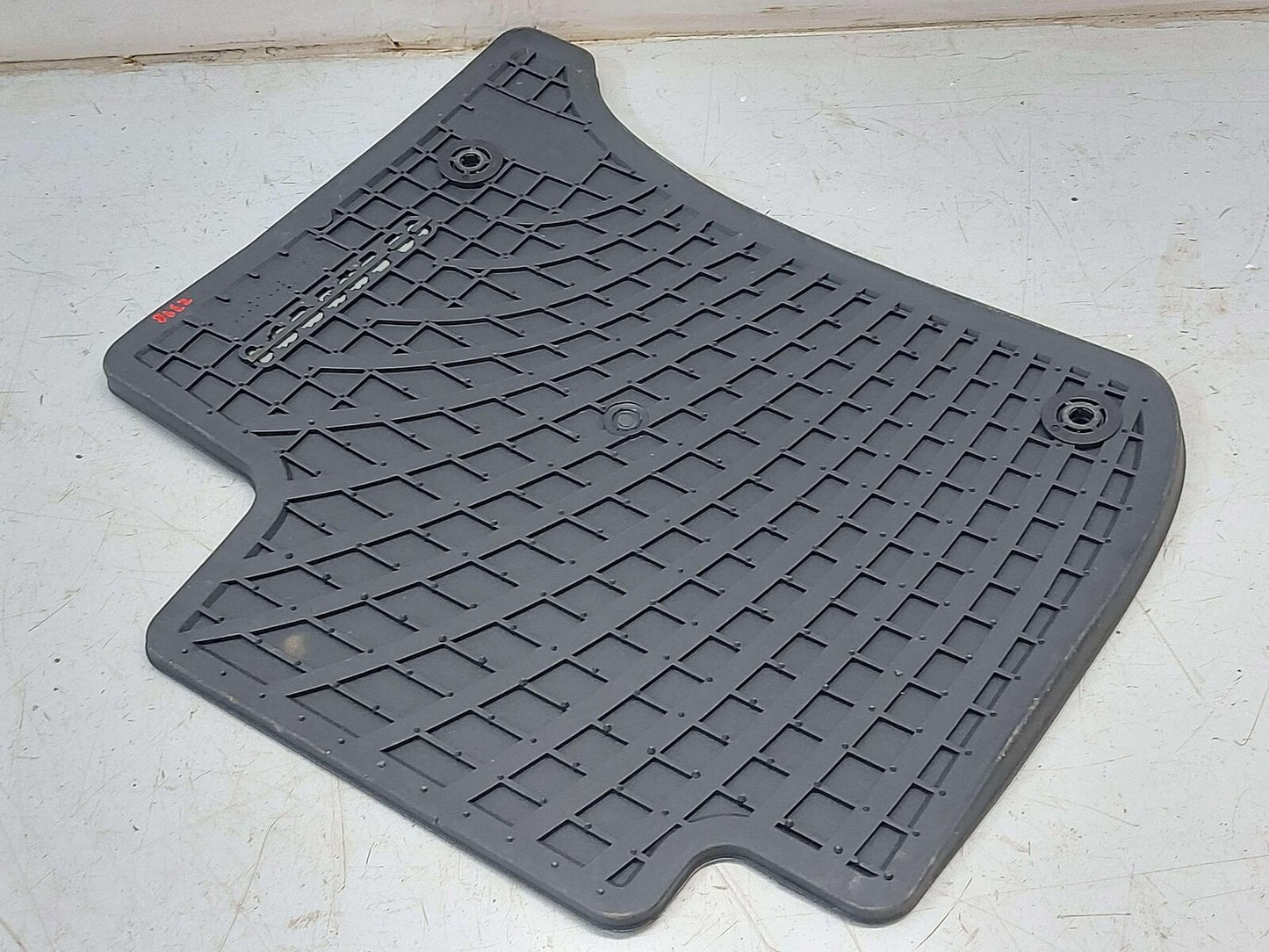 2018 PORSCHE CAYENNE 958 S E-HYBRID SET PORSCHE RUBBER FLOOR MAT 95804480152