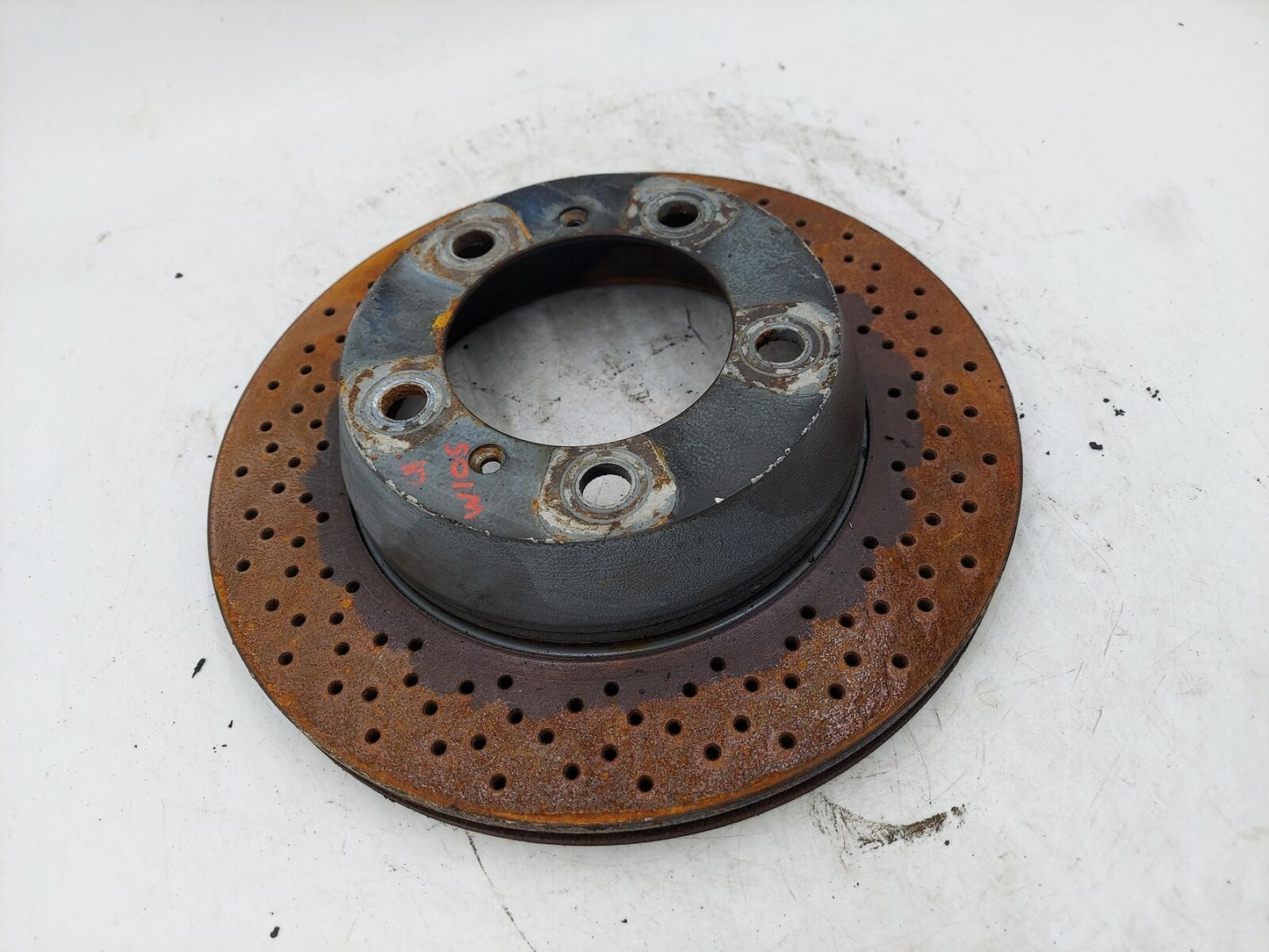 06-12 14-19 Porsche Cayman 718 Rear Brake Rotor