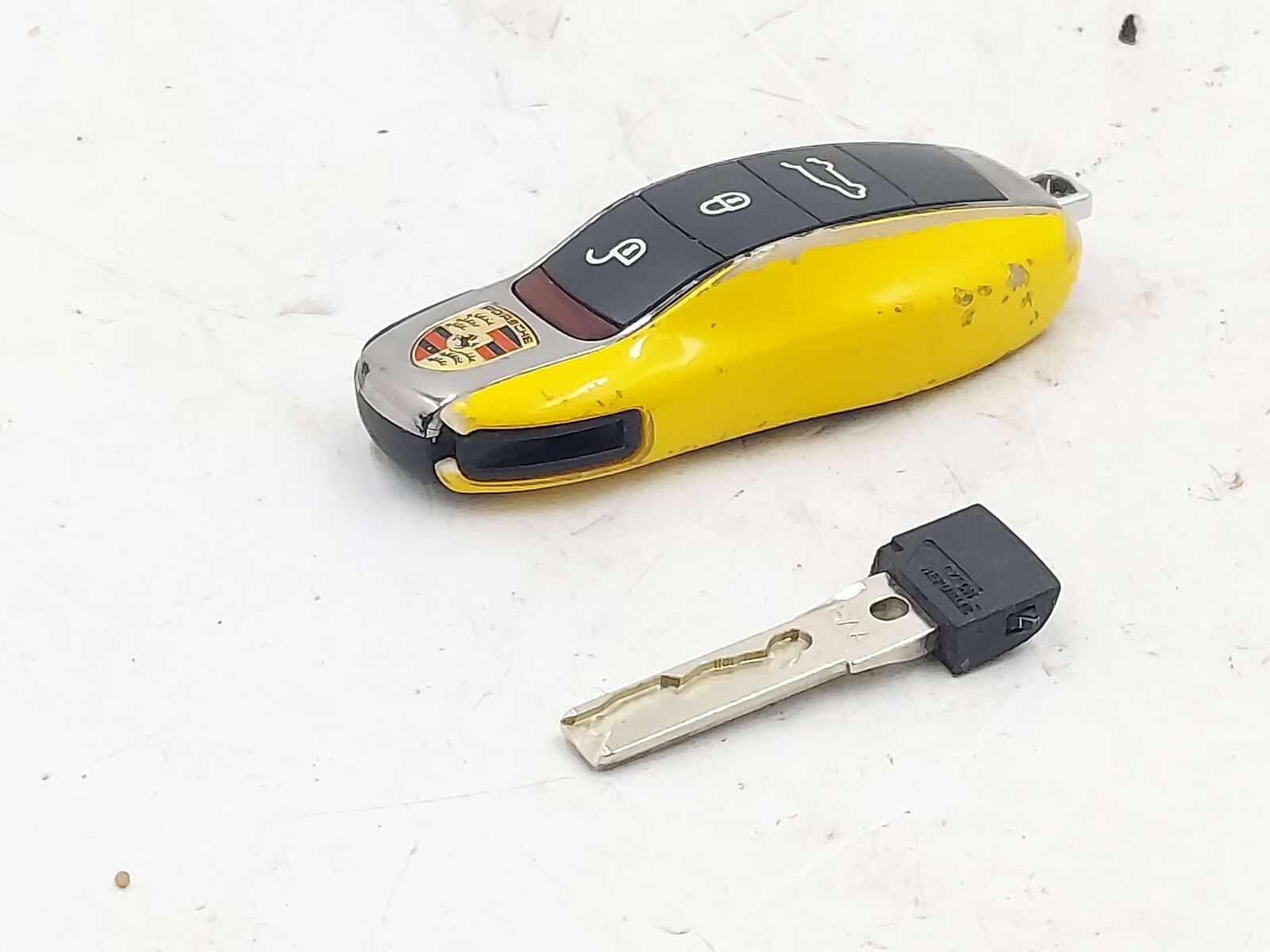 2016 PORSCHE MACAN S 95B IGNITION KEY FOB 5WK50138 KR55WK50138 *NOTE