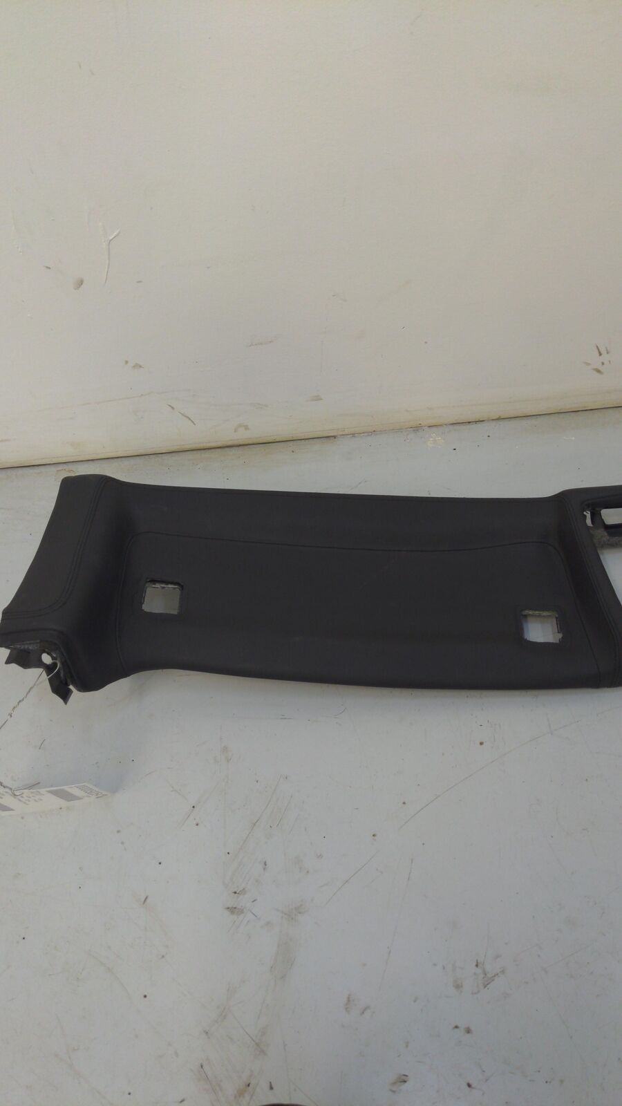 14 JAGUAR F-TYPE Upper Winshield Frame Trim Black Leather EX53-03532-A