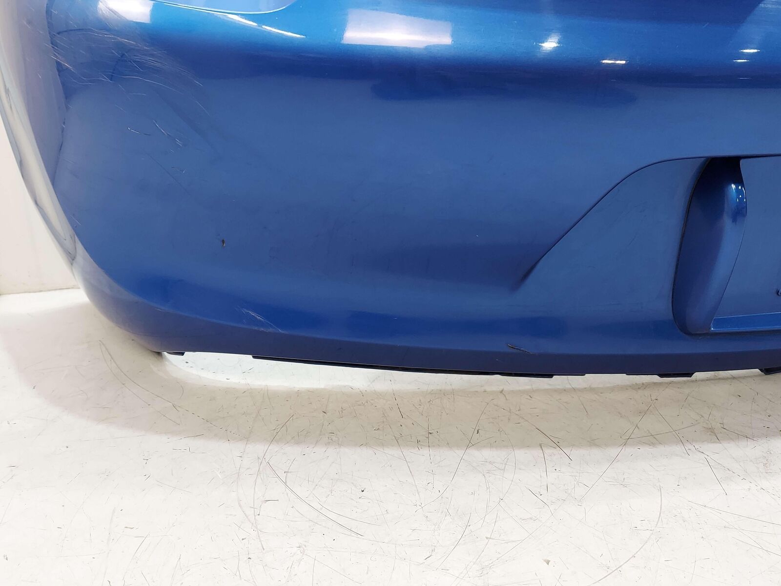 16 PORSCHE CAYMAN GT4 981 REAR BUMPER SAPPHIRE BLUE M5J 98150541104 98150599181