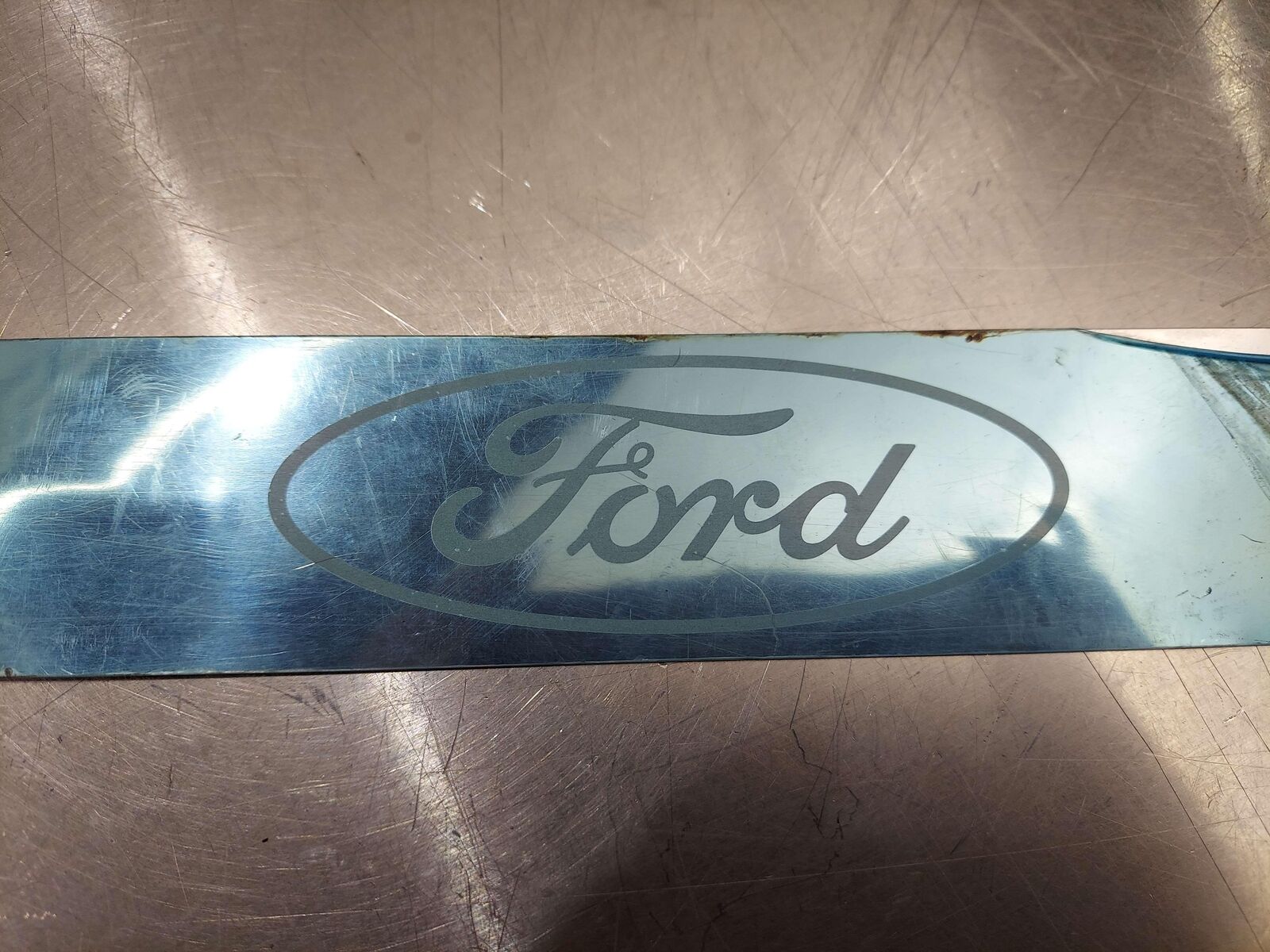 2006 FORD GT GT40 SUPERCAR SCUFF SILL PLATE FORWARD LH LEFT *WARPED* OEM