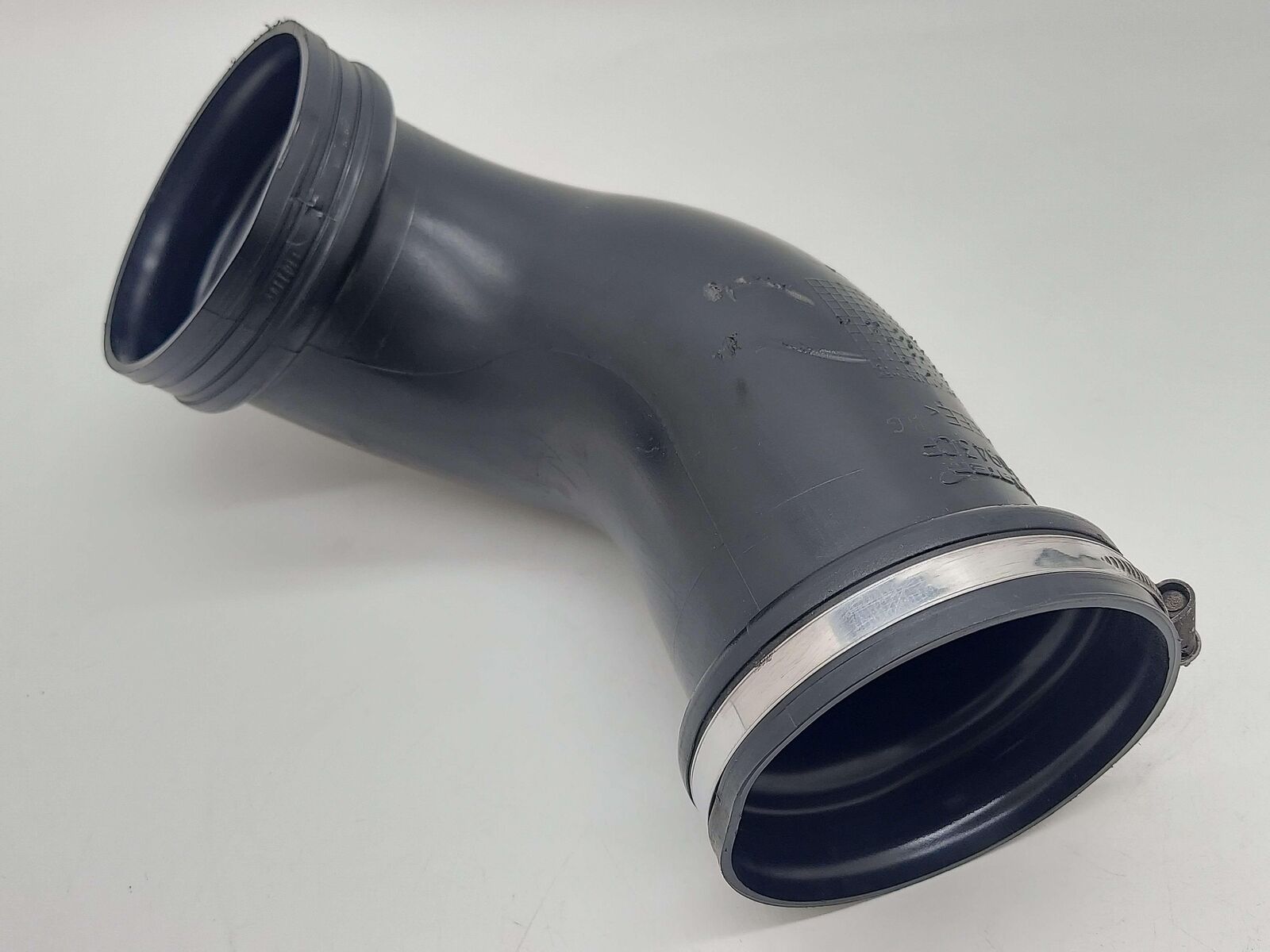 2016 MCLAREN 540C LEFT AIR INTAKE TUBE AIR CLEANER ELBOW PIPE TUBE *GOUGED*