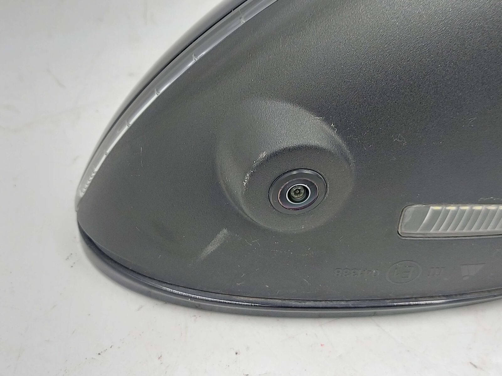 17-18 PORSCHE CAYENNE 958 S E-HYBRID RIGHT DOOR MIRROR JET BLACK 2T