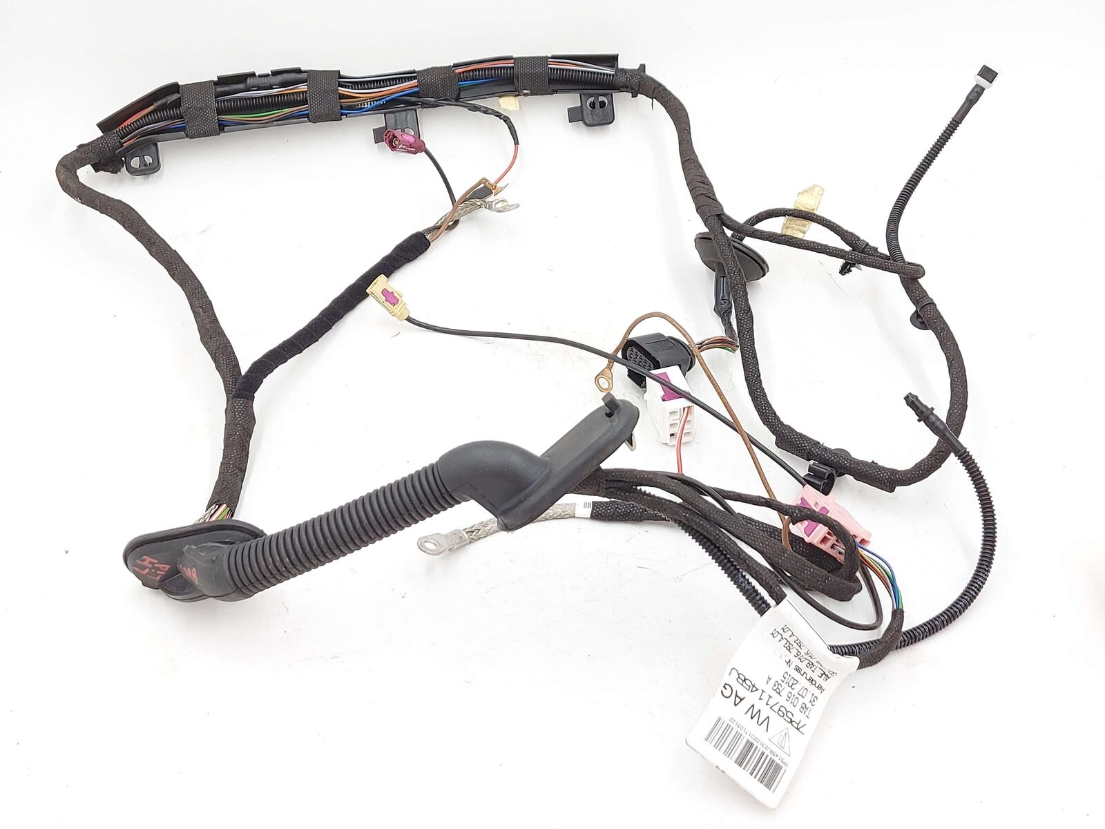 2018 PORSCHE CAYENNE 958 S E-HYBRID LEFT LIFT TAIL GATE LID WIRE HARNESS