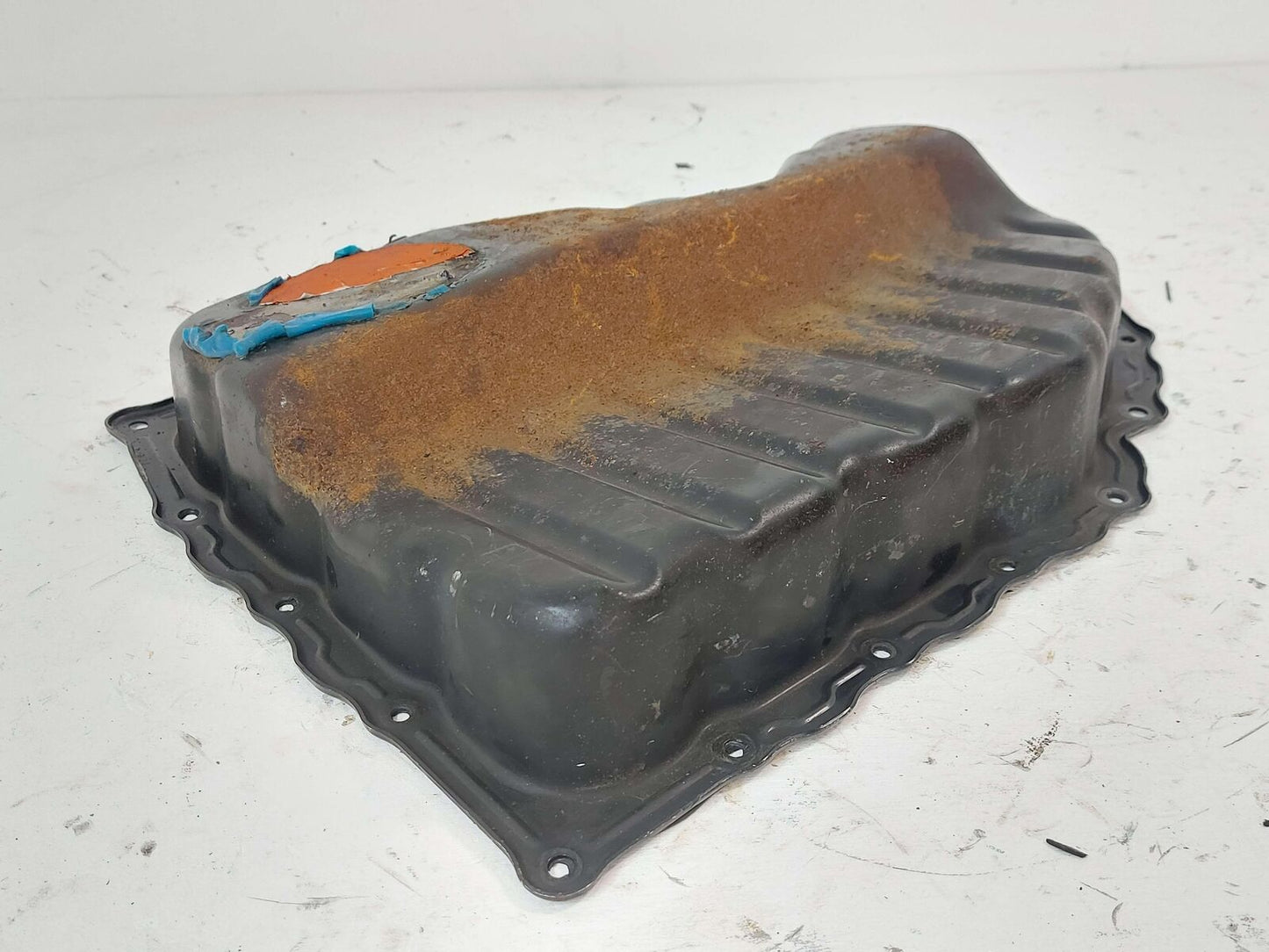 2013 VW GOLF GTI 2.0L LOWER ENGINE MOTOR OIL PAN 06J103600AG *RUSTED*