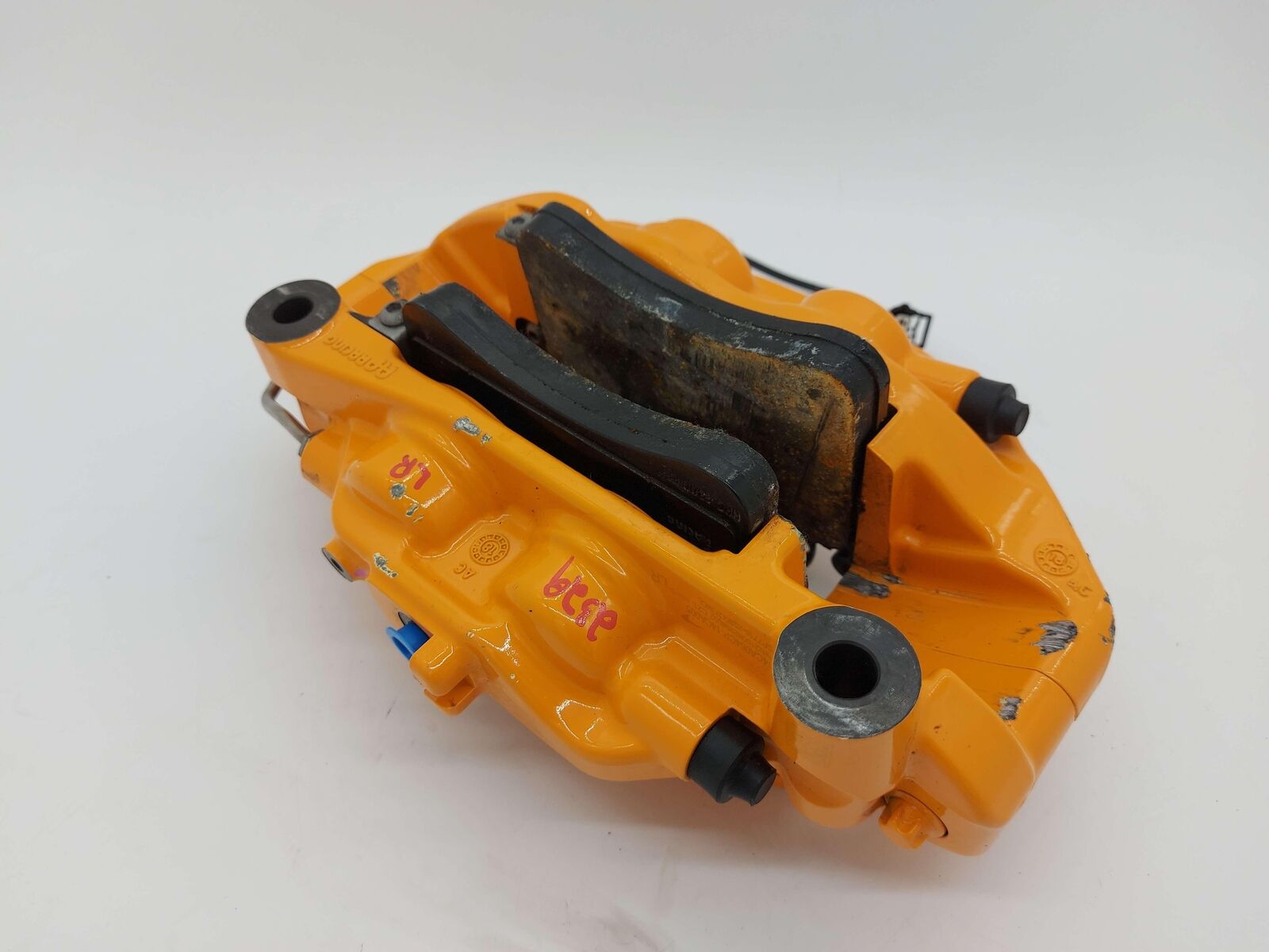 2023 Mclaren Artura Rear LH Left Main Caliper *chipped* Orange 14CA064CP 3K KMS